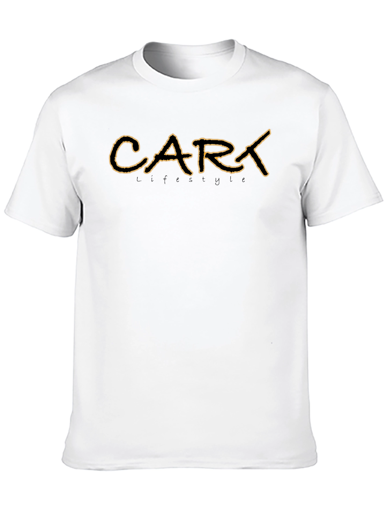 Black CARK Lifestyle Graphic Tee - Stylish Black Cotton T-Shirt view 10