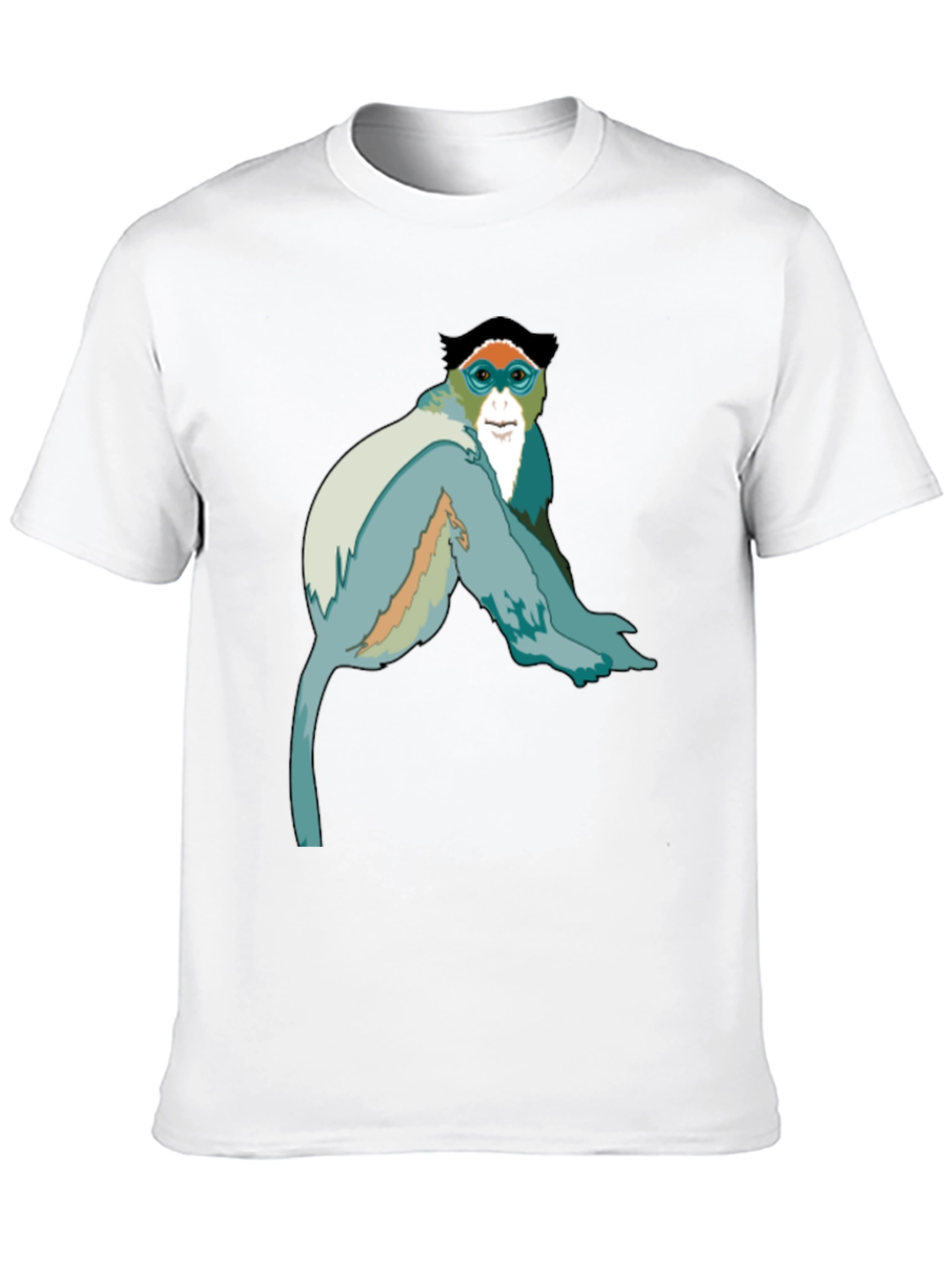 Black Monkey Graphic Black T-Shirt view 10