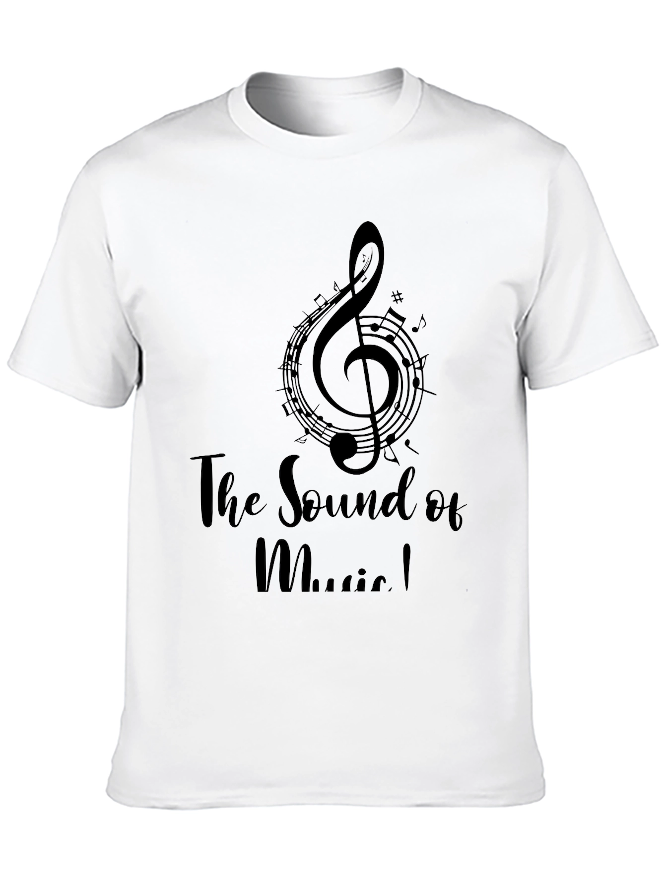 Black The Sound of Music Graphic T-Shirt view 10