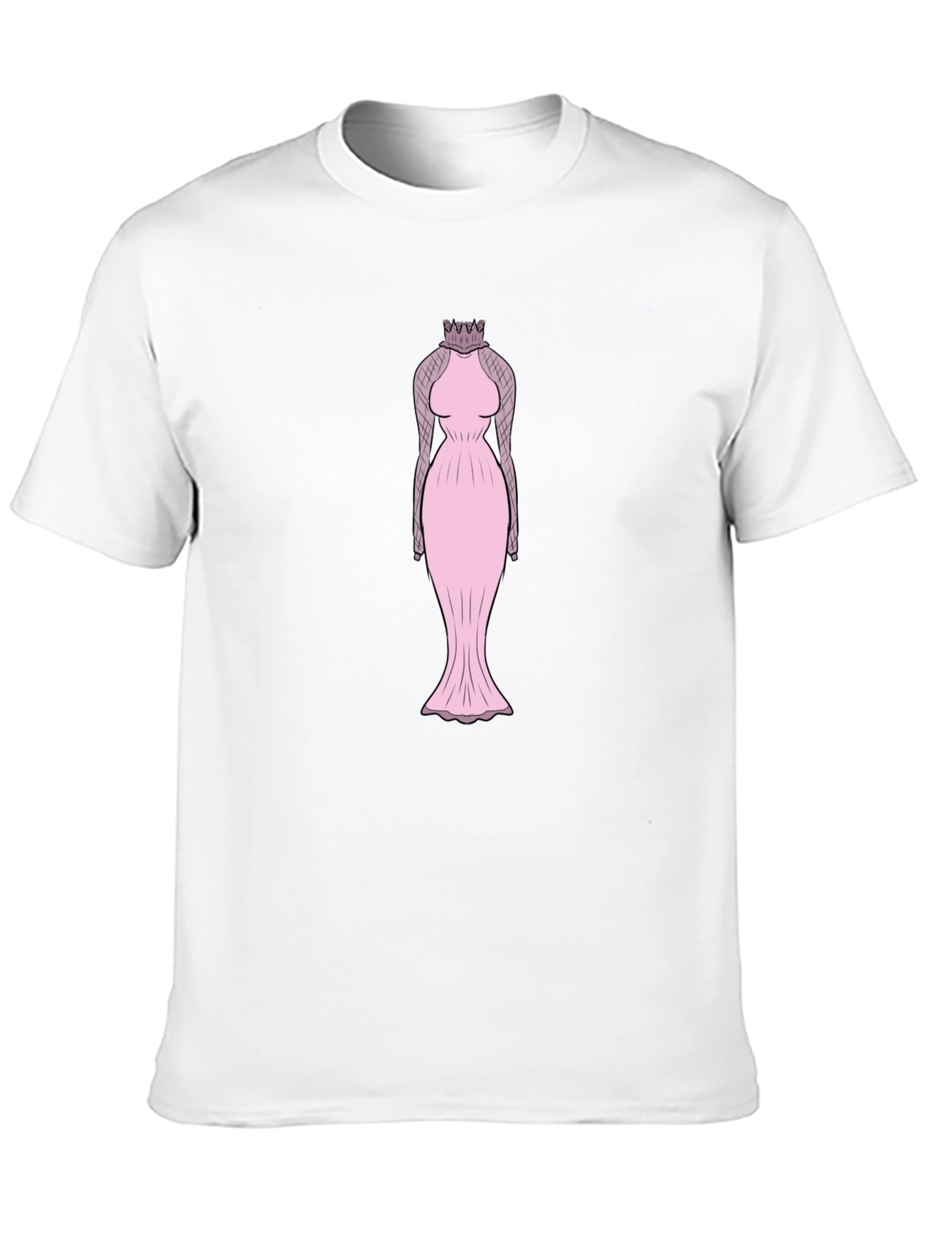 Black Elegant Dress T-Shirt view 10