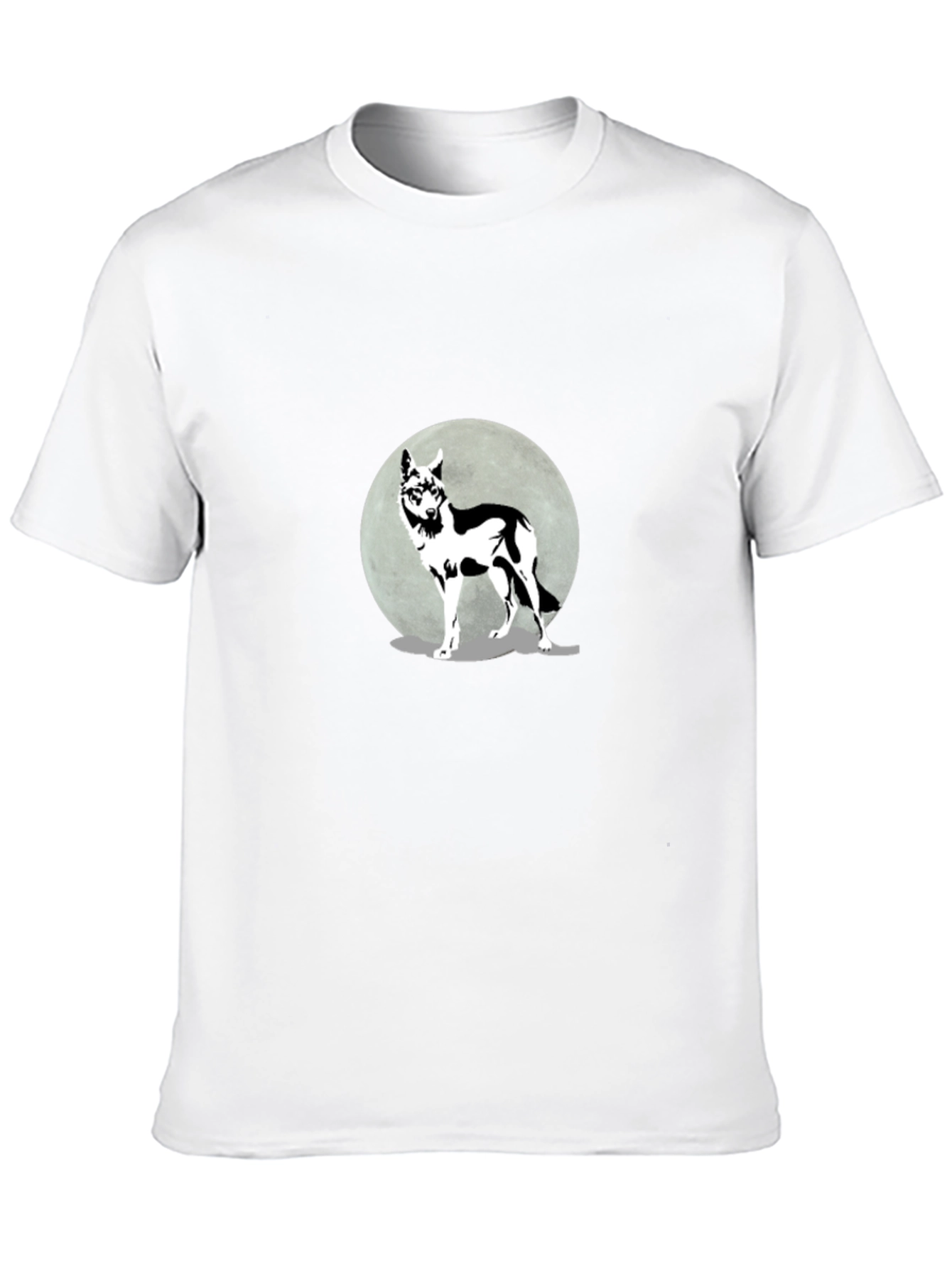 Black Wolf Moon Graphic Tee - Stylish & Unique view 10