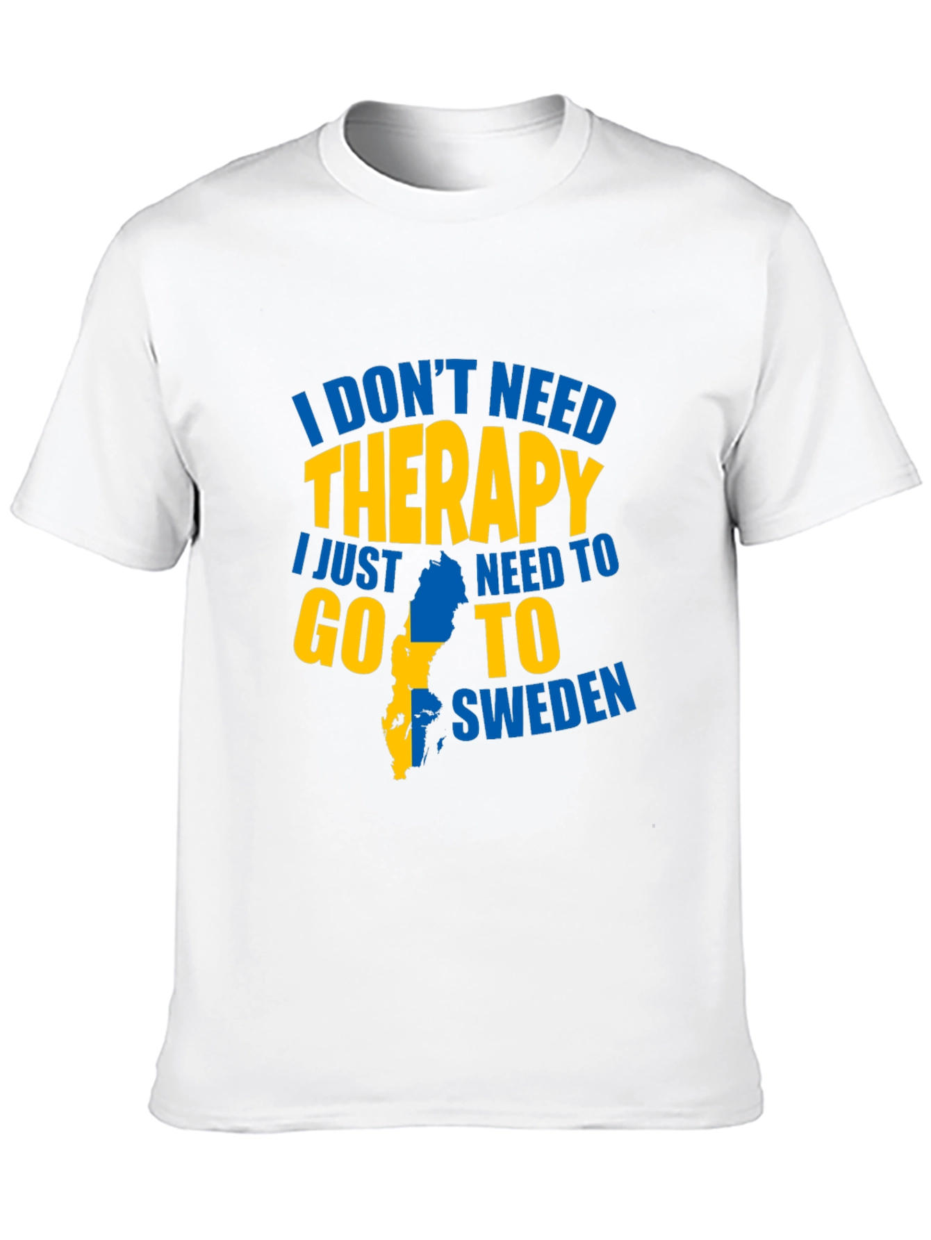 Black Sweden Therapy Graphic T-Shirt view 10