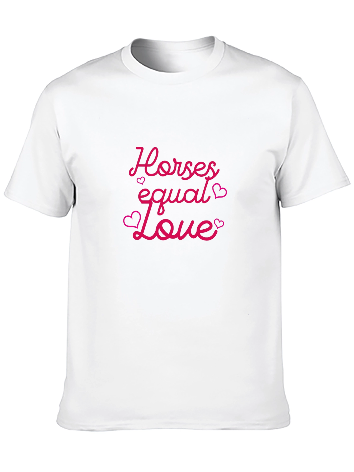 Black Horses Equal Love Graphic Tee view 10