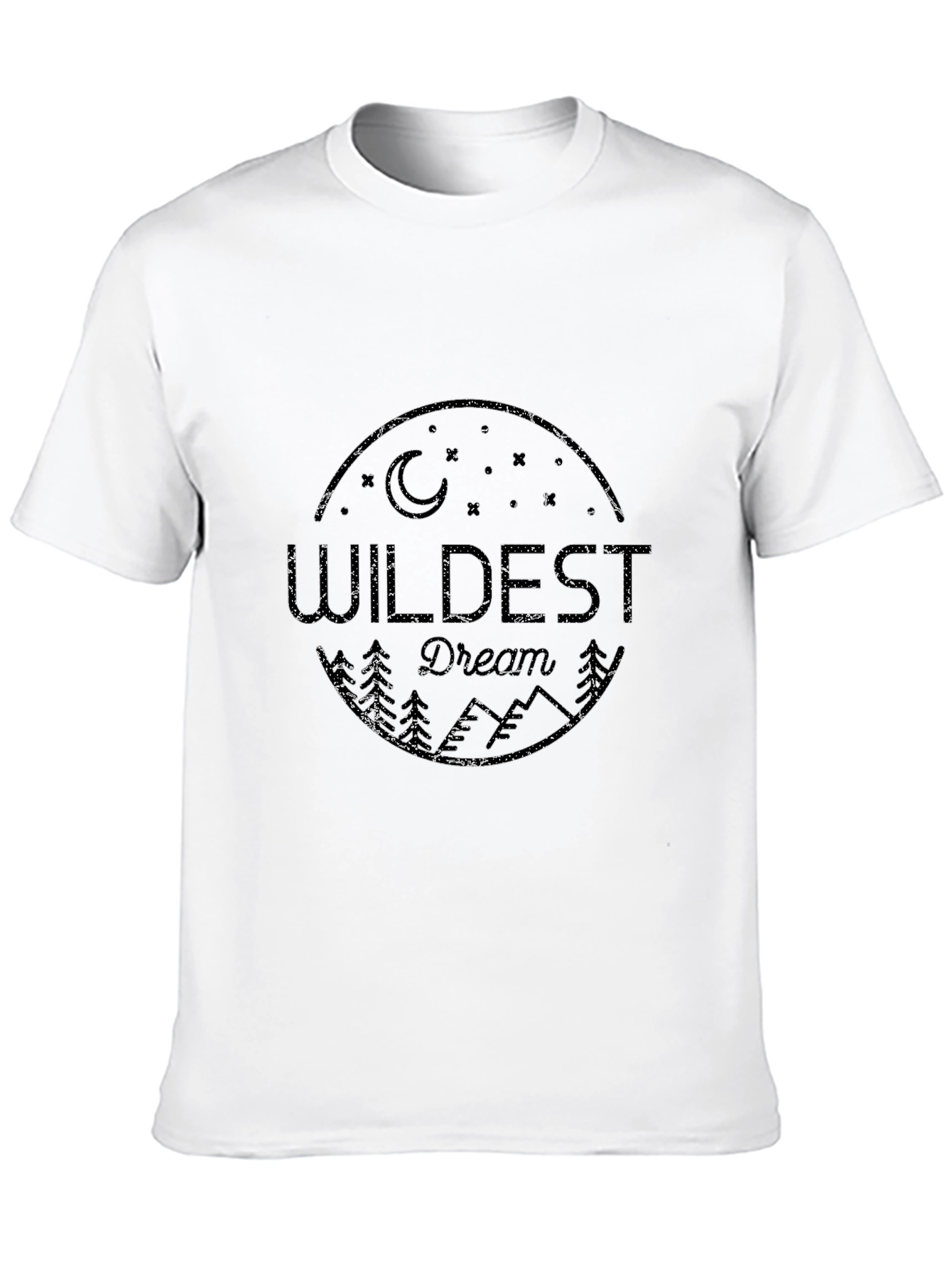 Black Wildest Dream Graphic Print T-Shirt - Black view 10
