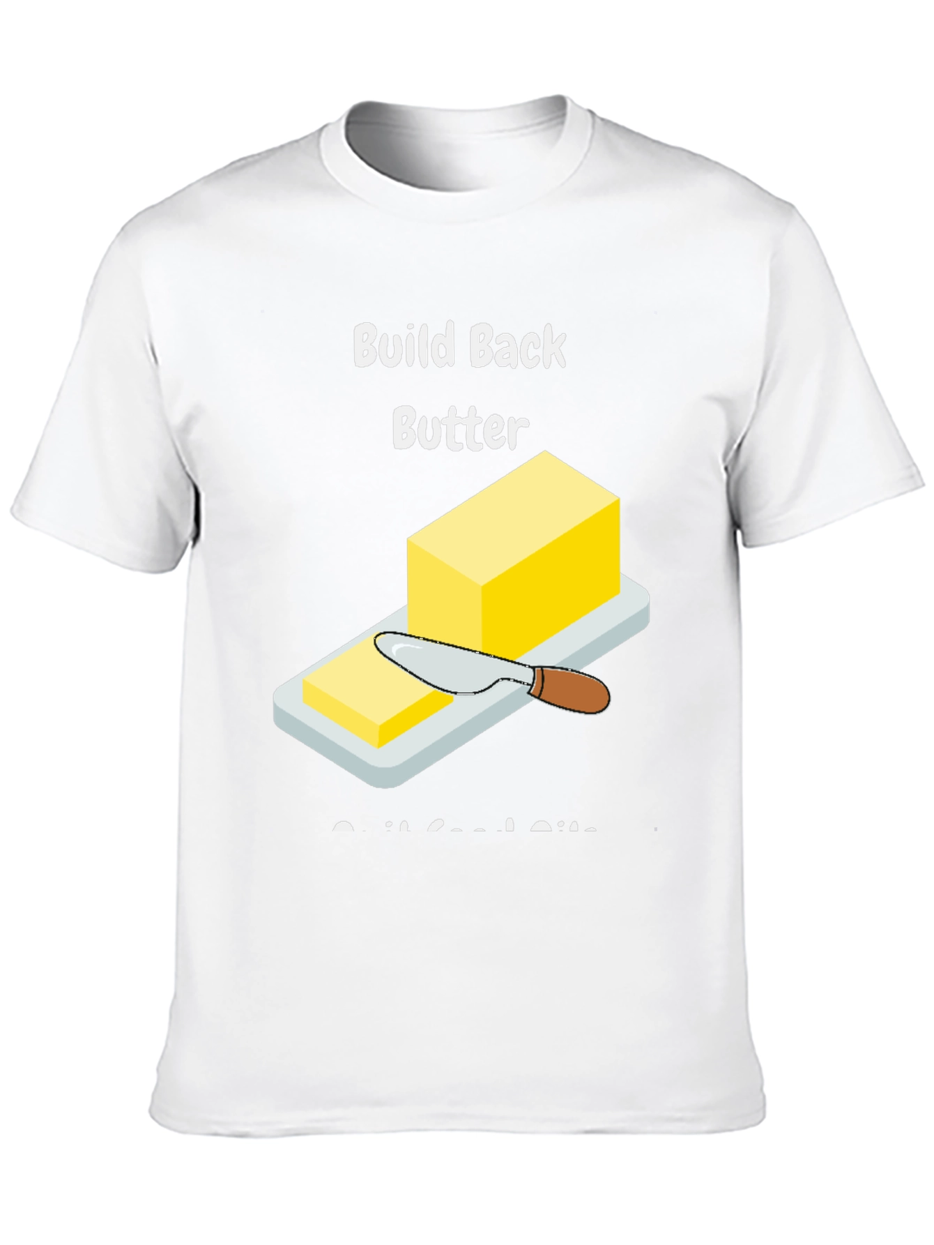 Black Build Back Butter T-Shirt view 10