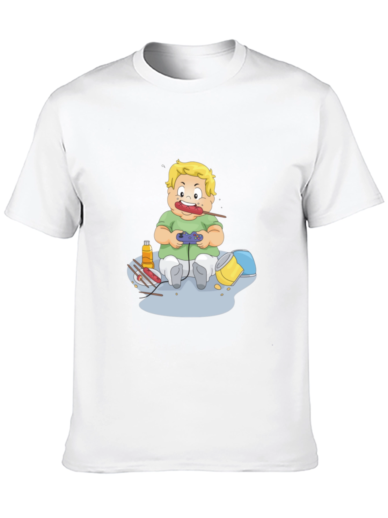 Black Gamer Baby Black T-Shirt view 10