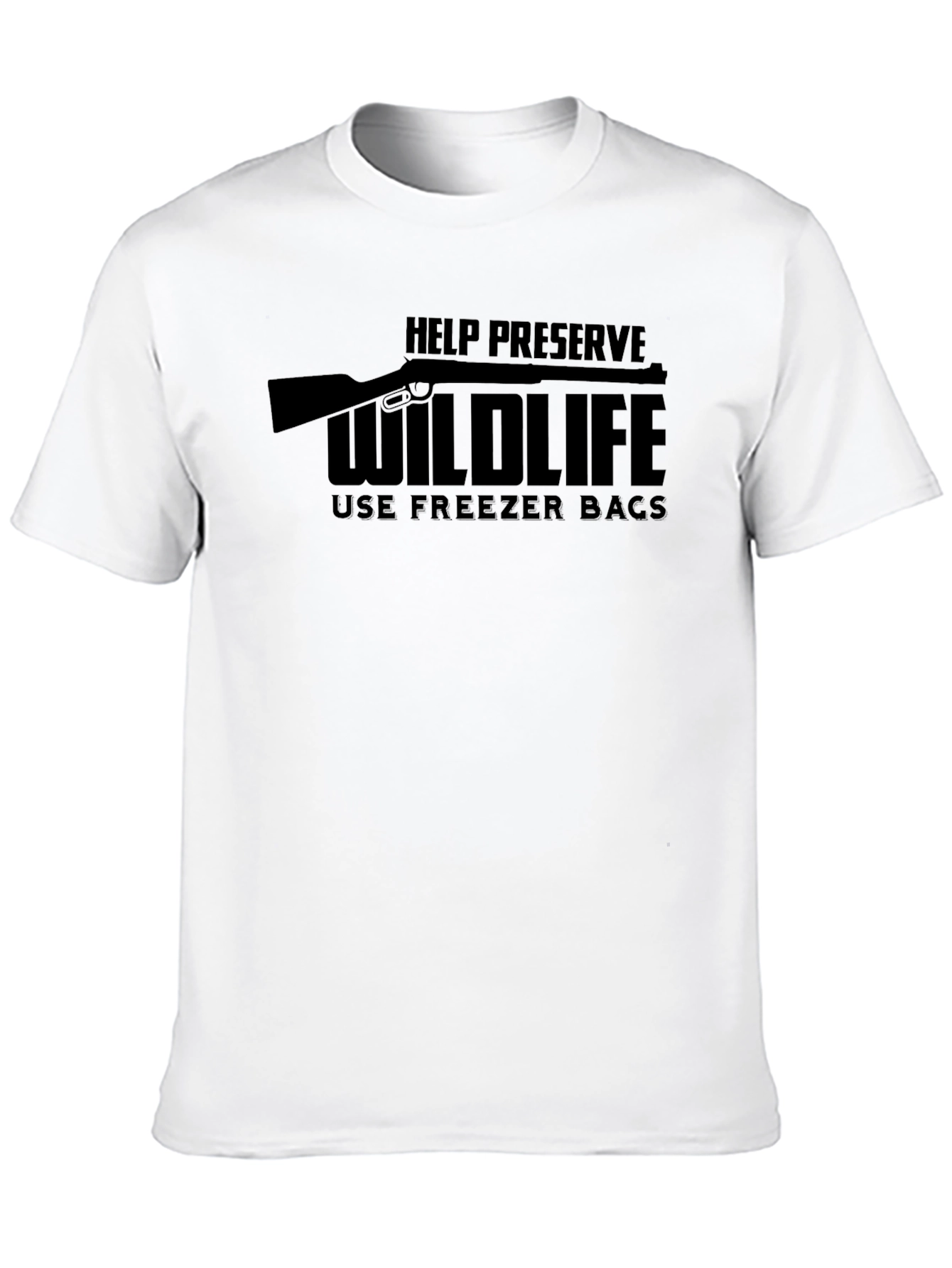 Black Help Preserve Wildlife T-Shirt view 10