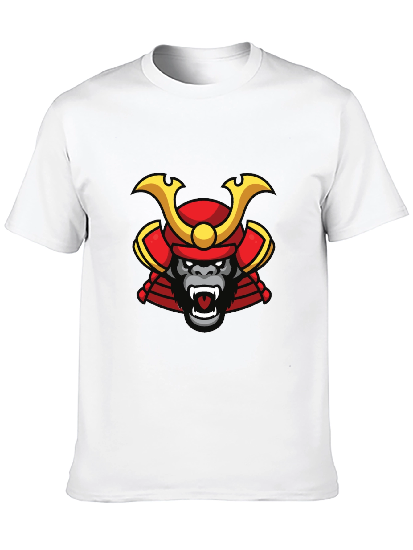 Black Samurai Gorilla Graphic Tee - Cool, Unique Design view 10