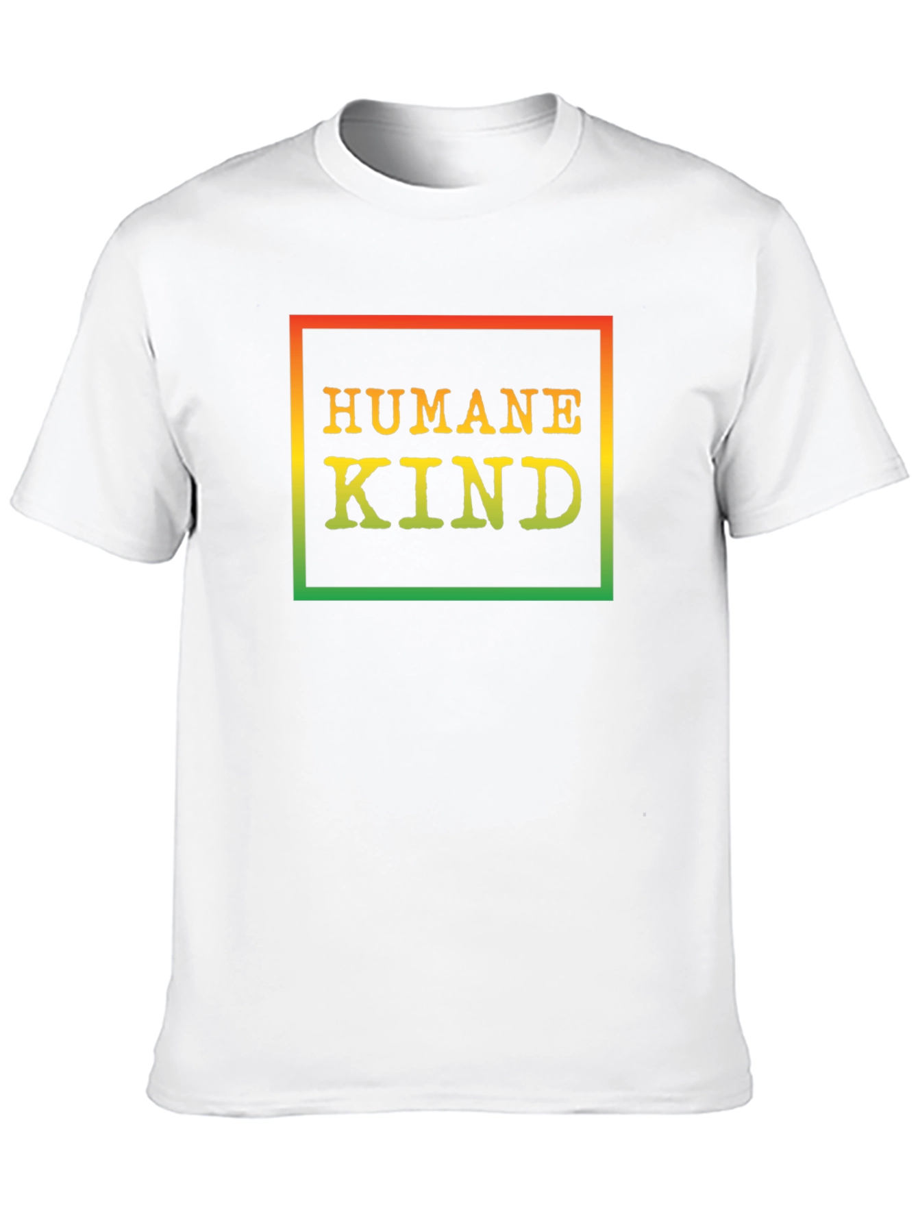 Black Humane Kind Graphic T-Shirt - Black view 10