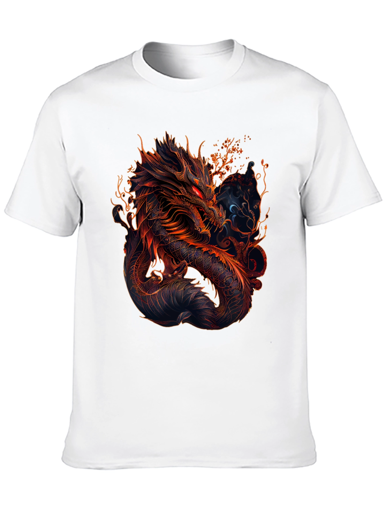Black Dragon Graphic Tee - Black view 10