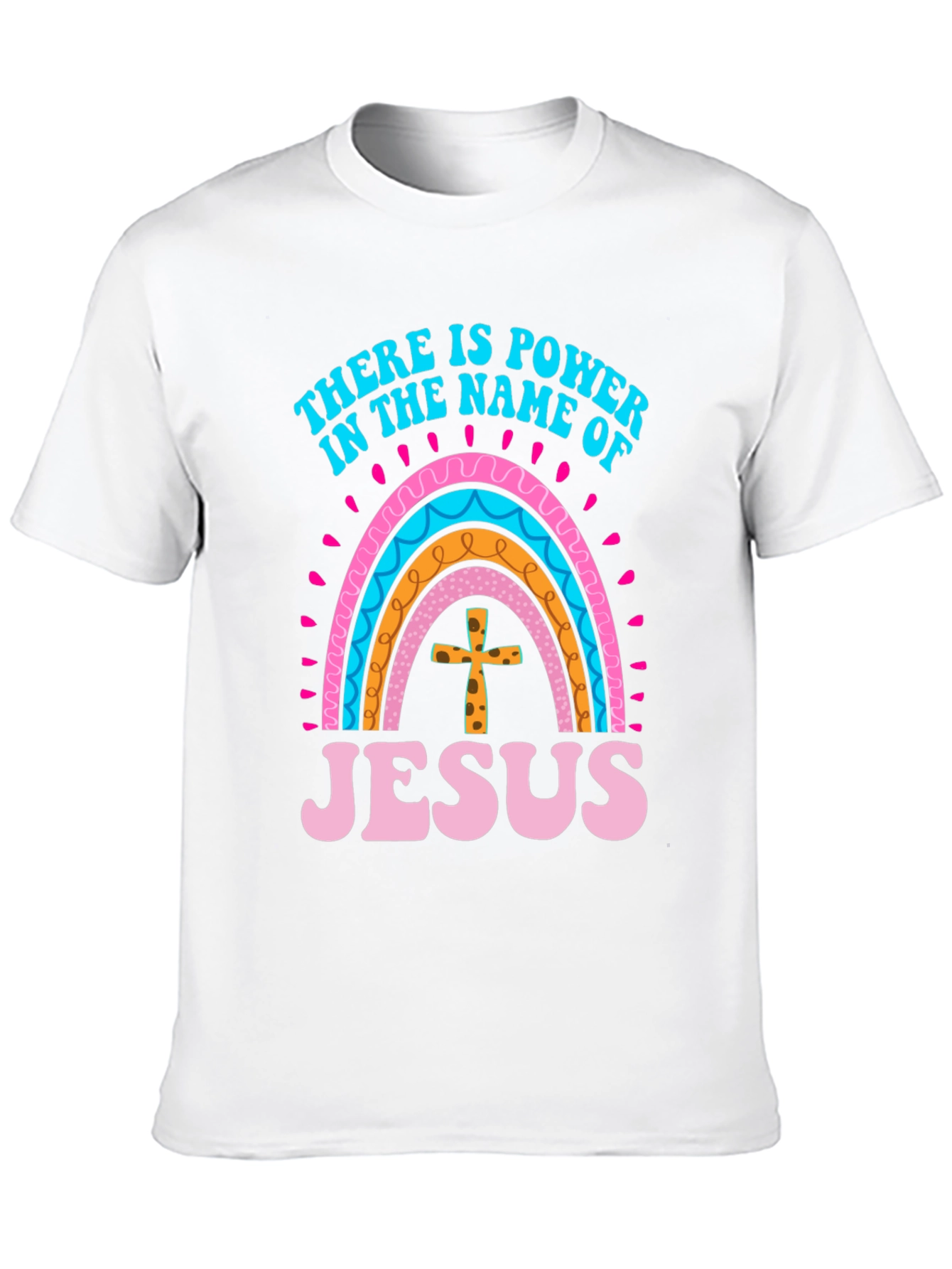 Black Power in the Name of Jesus Graphic Tee view 10