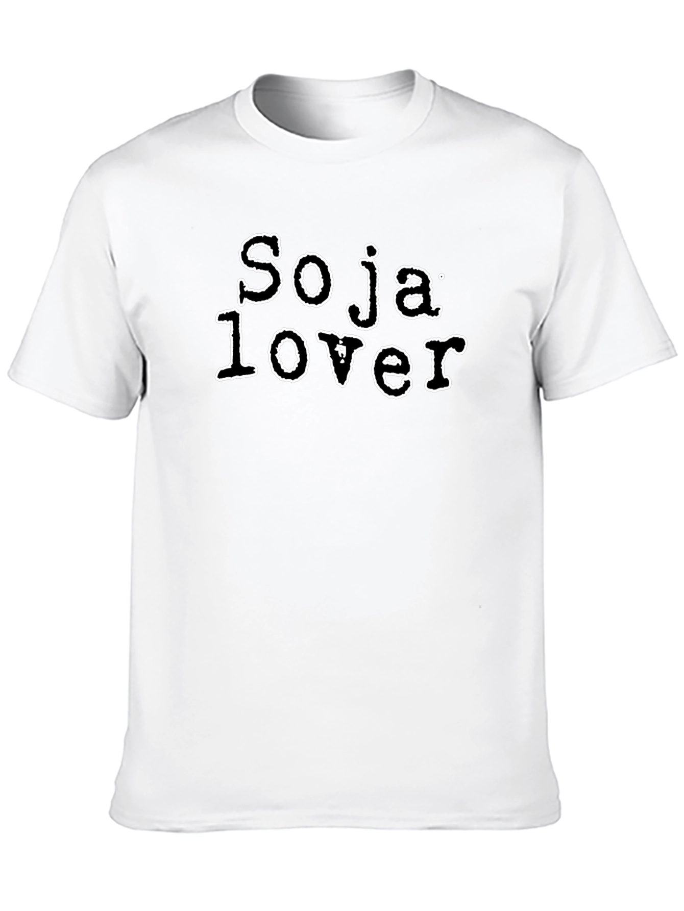 Black Sojalover Graphic Tee - Trendy Unisex Shirt view 10
