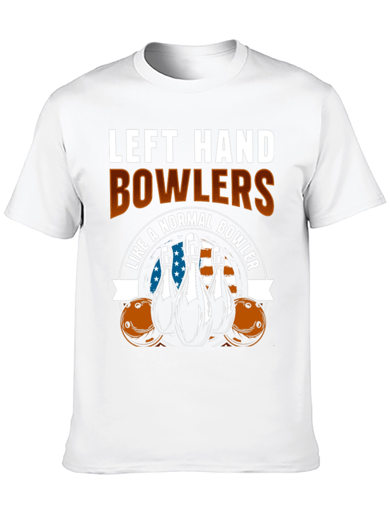Black Left Hand Bowlers T-Shirt view 10