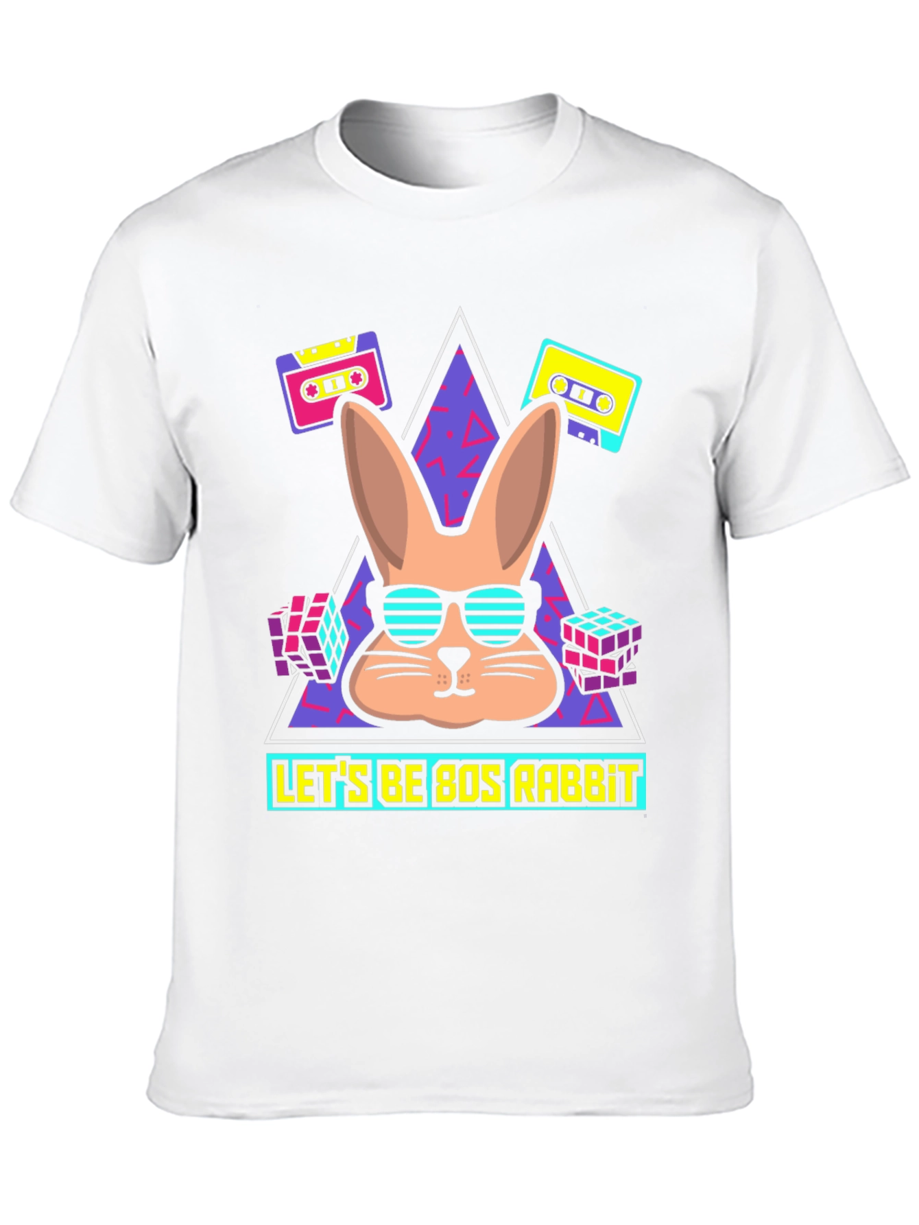 80s Rabbit Graphic Tee - 10