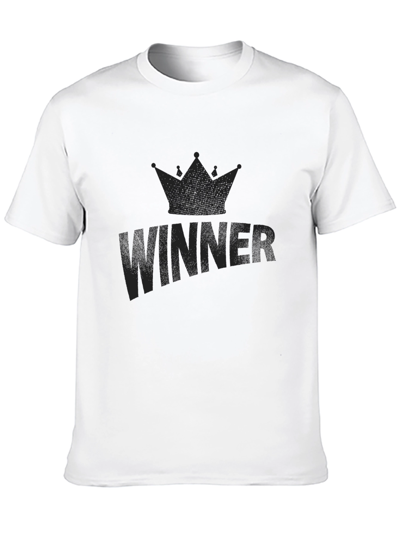 Black Winner Crown Graphic Tee - Black view 10