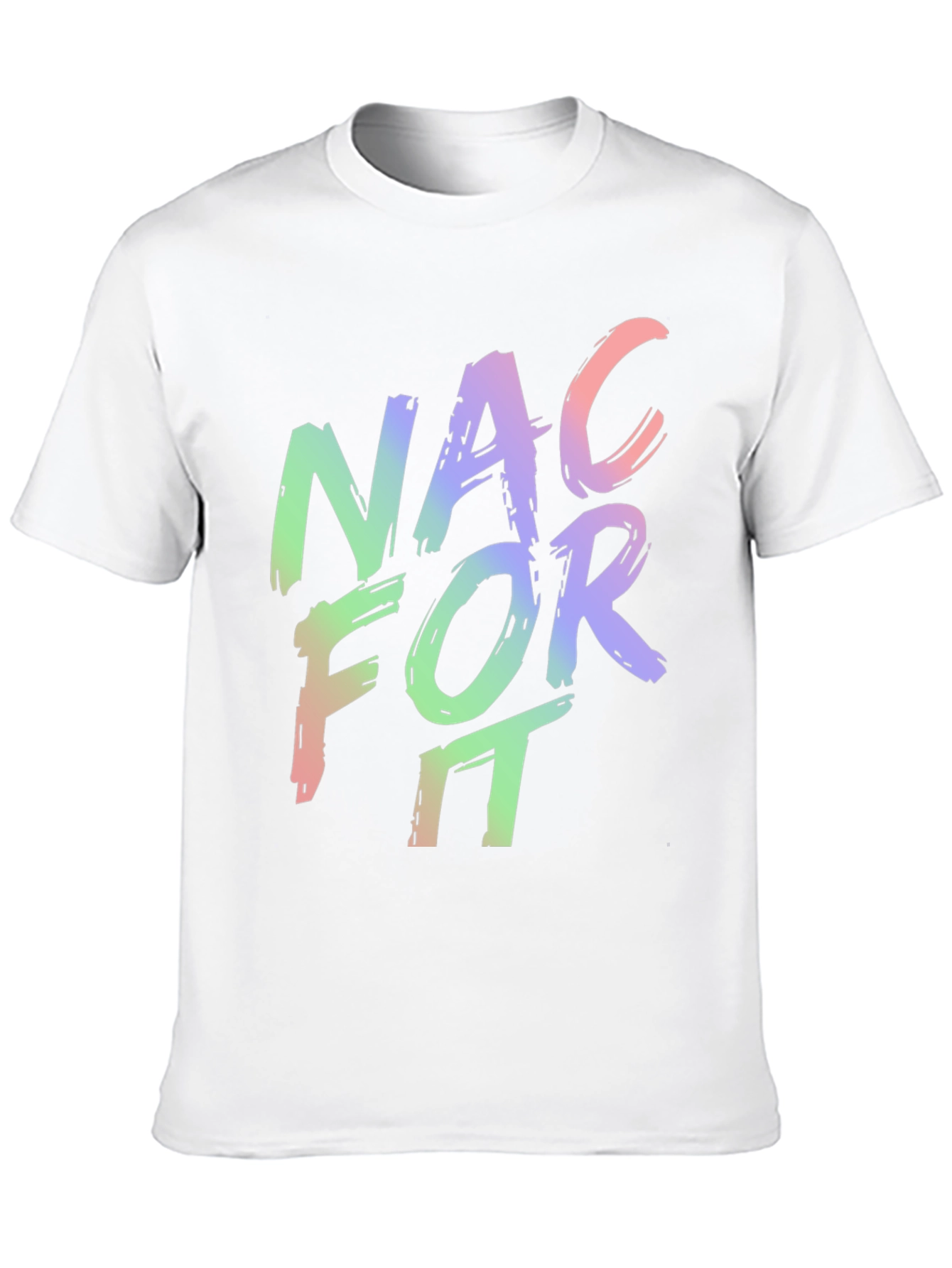 Black NAC For It - Men's Graphic T-Shirt view 10