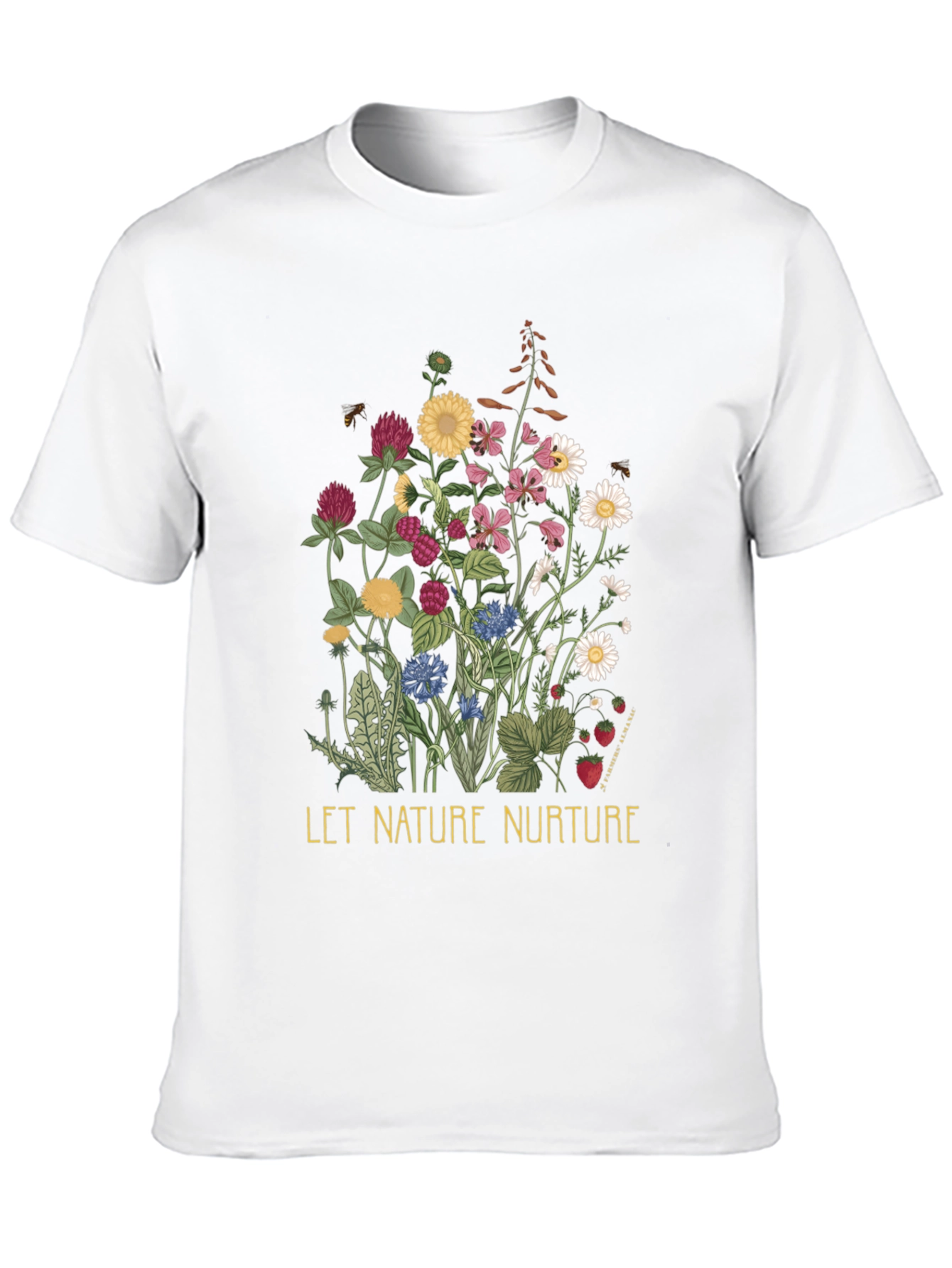 Black Nature Nurture Graphic Tee view 10
