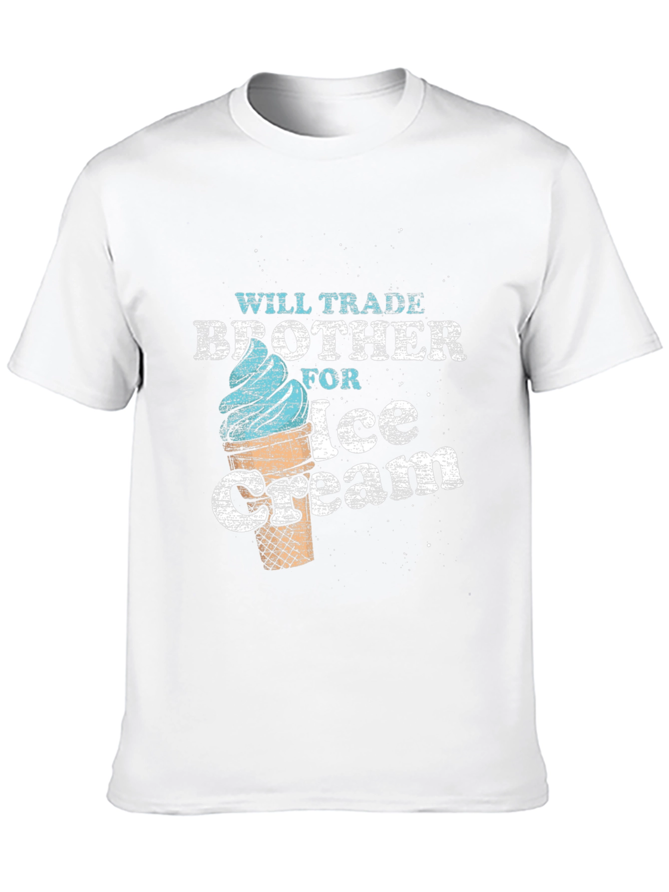 Black Will Trade Brother For Ice Cream T-Shirt view 10