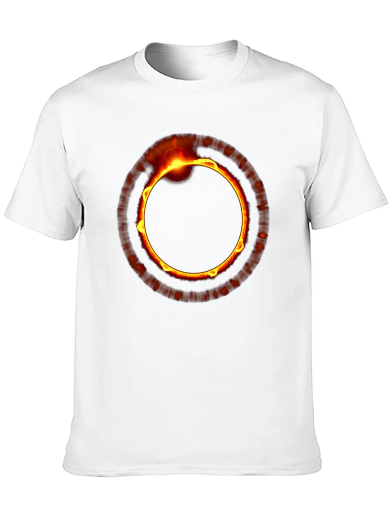 Black Eclipse Graphic Tee - Black Crew Neck view 10