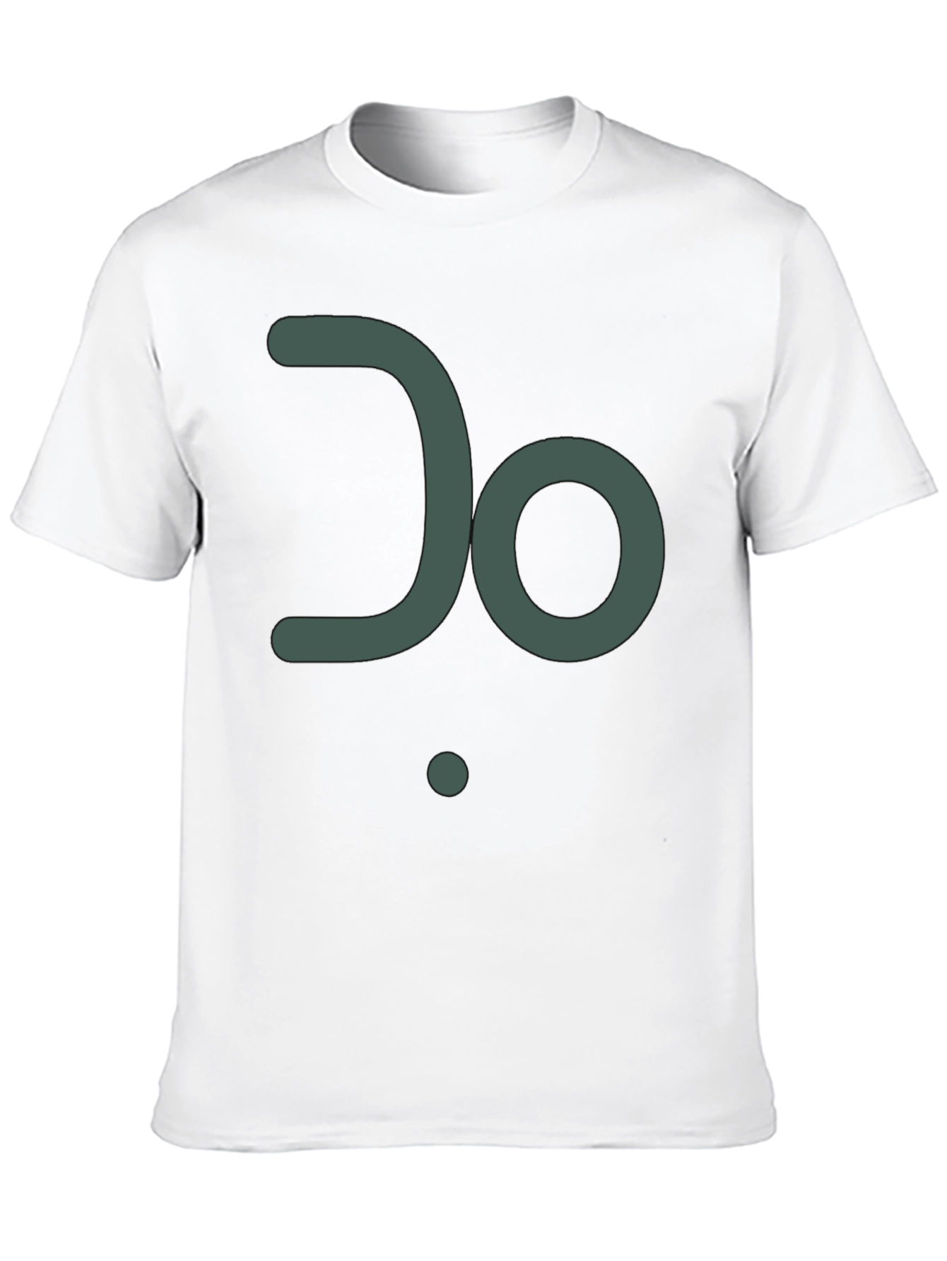 Black Minimalist 'Do' Graphic Black T-Shirt view 10