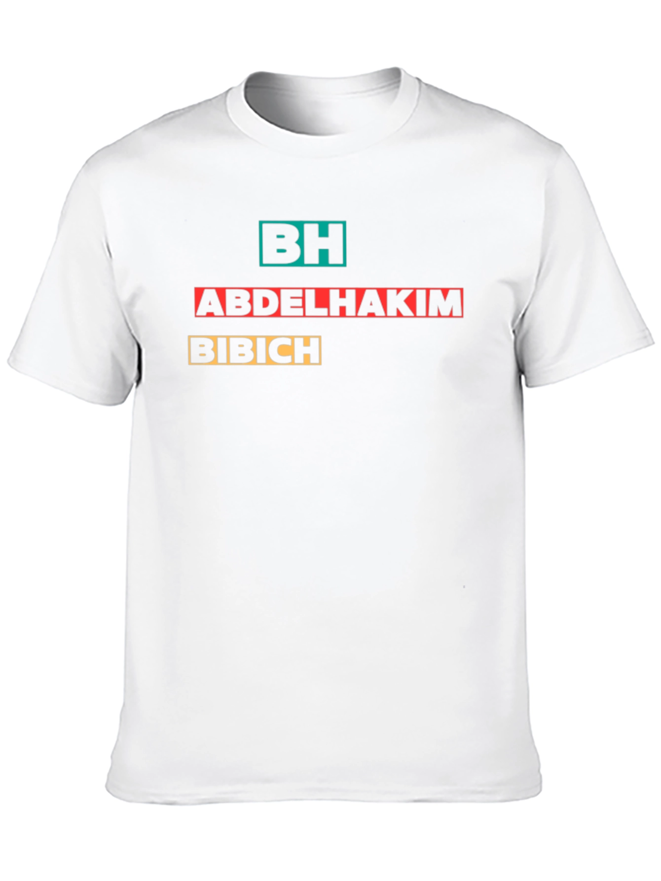 Black BH Abdelhakim Bibich Graphic Tee view 10