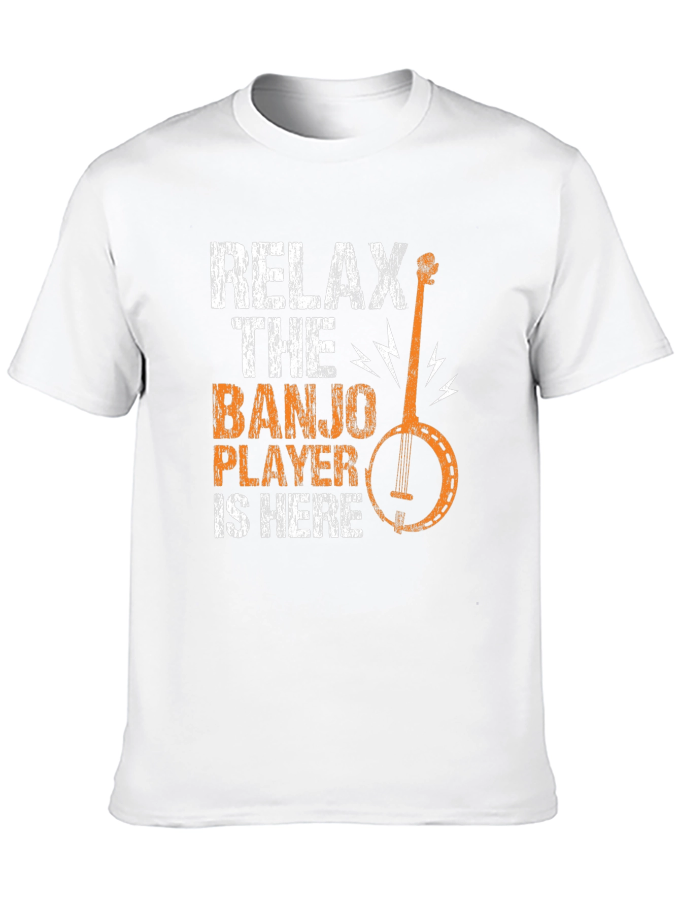 Black Relax The Banjo Player Is Here T-Shirt view 10
