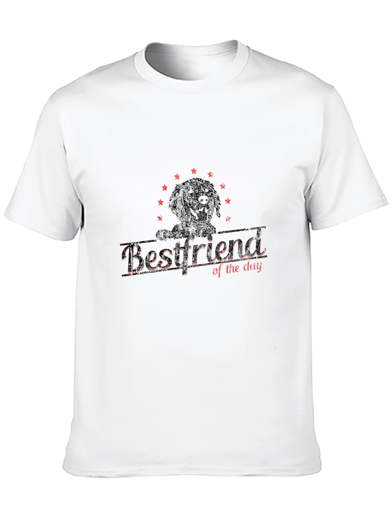 Black Bestfriend of the Day Dog Graphic Tee view 10