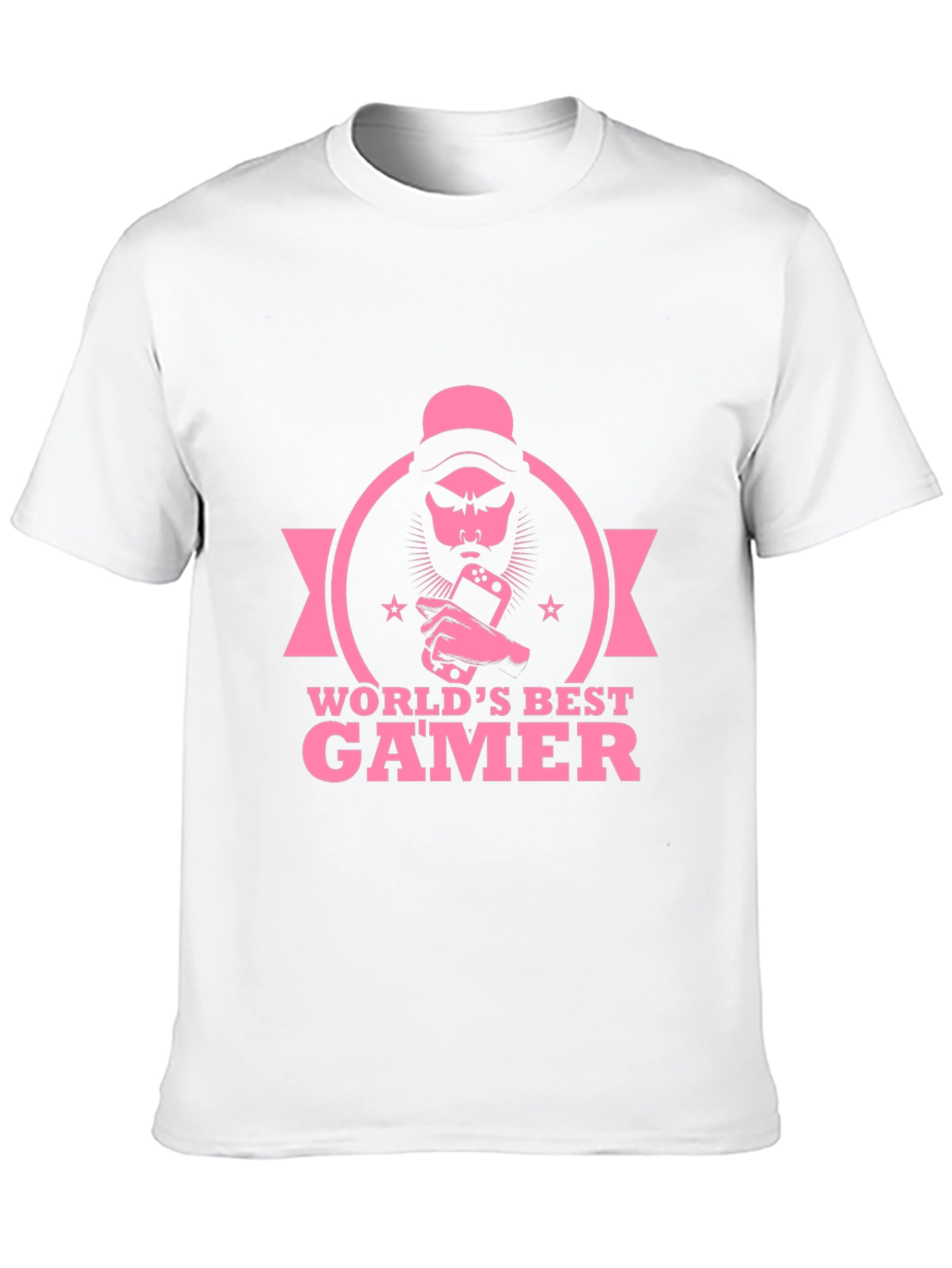 Black World's Best Gamer T-Shirt - Black Cotton Tee view 10