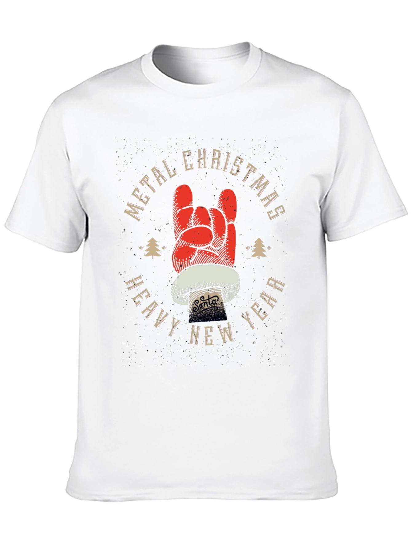 Metal Christmas Heavy New Year T-Shirt - 10