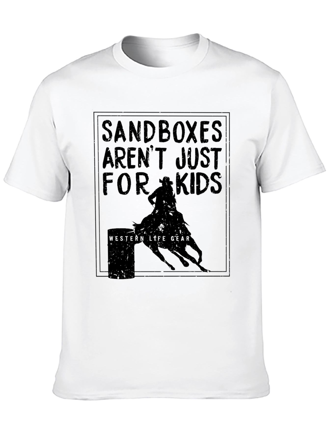 Black Sandboxes Aren't Just For Kids Tee view 10