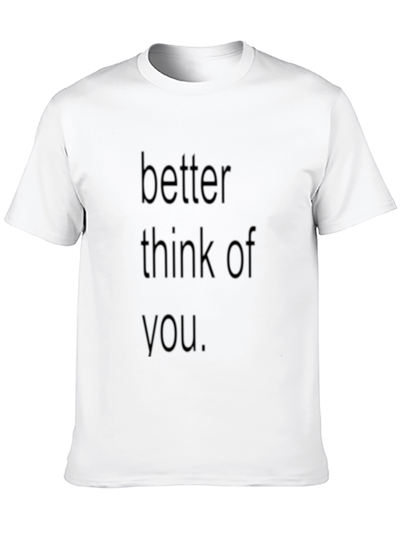 Black Better Think Of You Graphic Tee - Black view 10