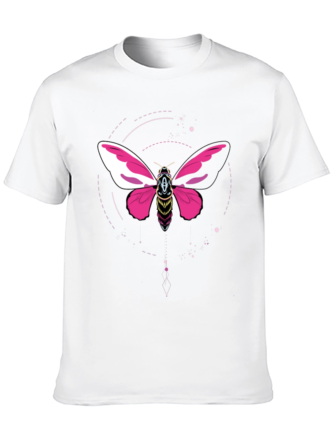 Black Moth Graphic Black T-Shirt view 10