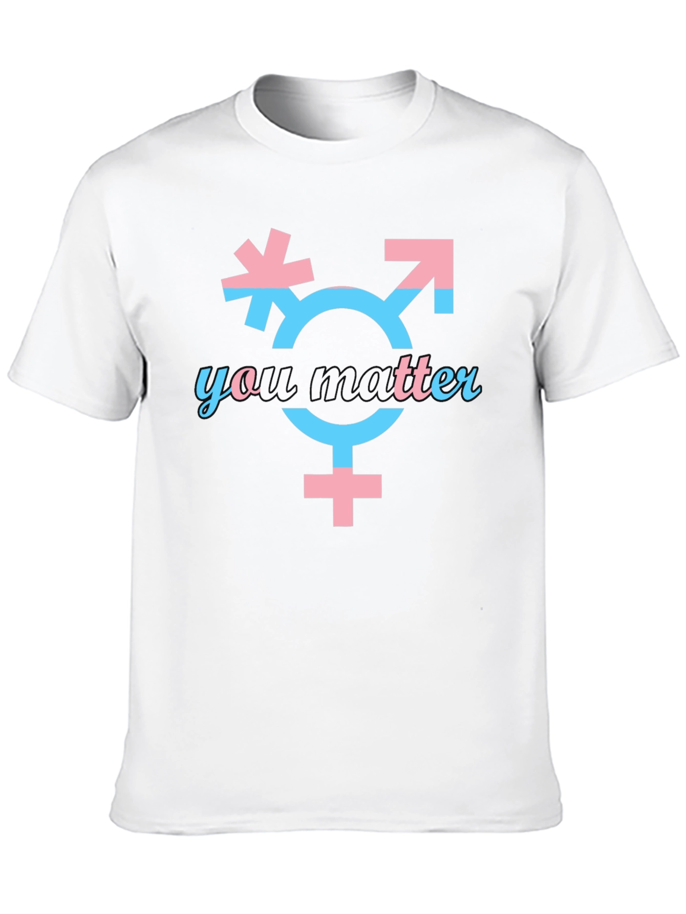 Black Transgender Pride T-Shirt - You Matter view 10