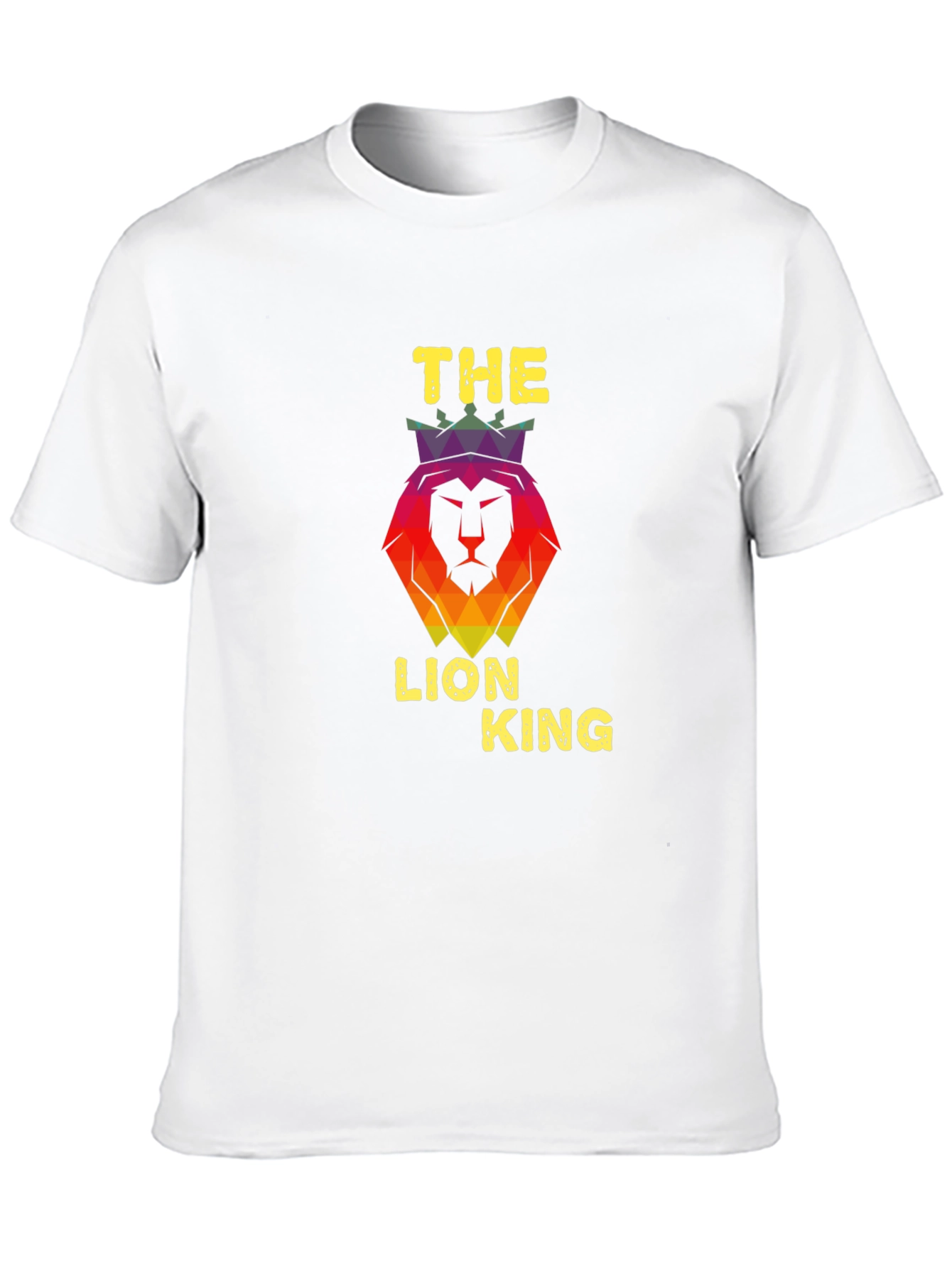 Black The Lion King Graphic Print Black T-Shirt view 10
