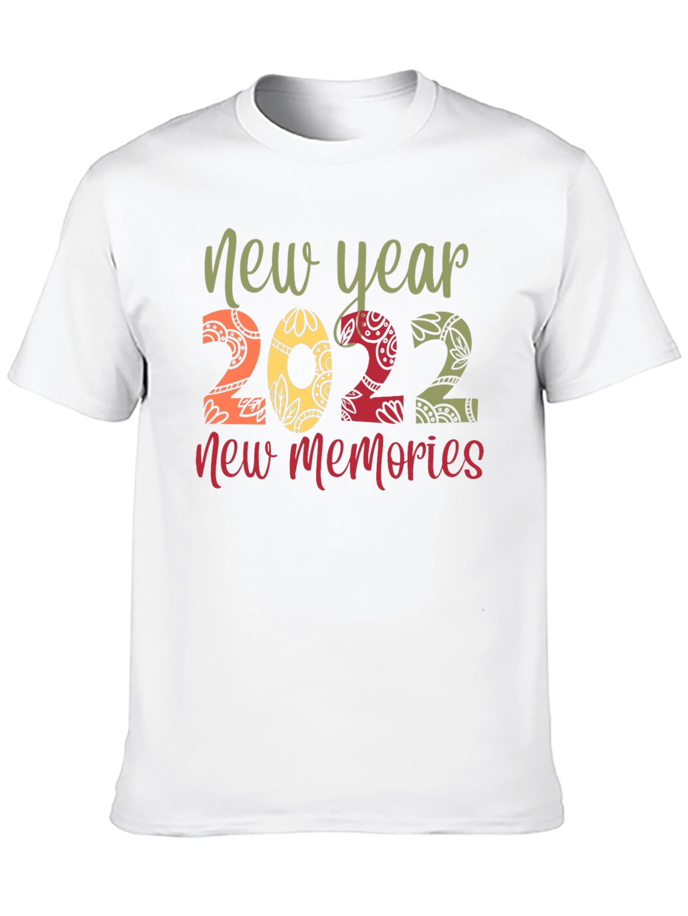 Black New Year 2022 Memories Graphic Tee view 10