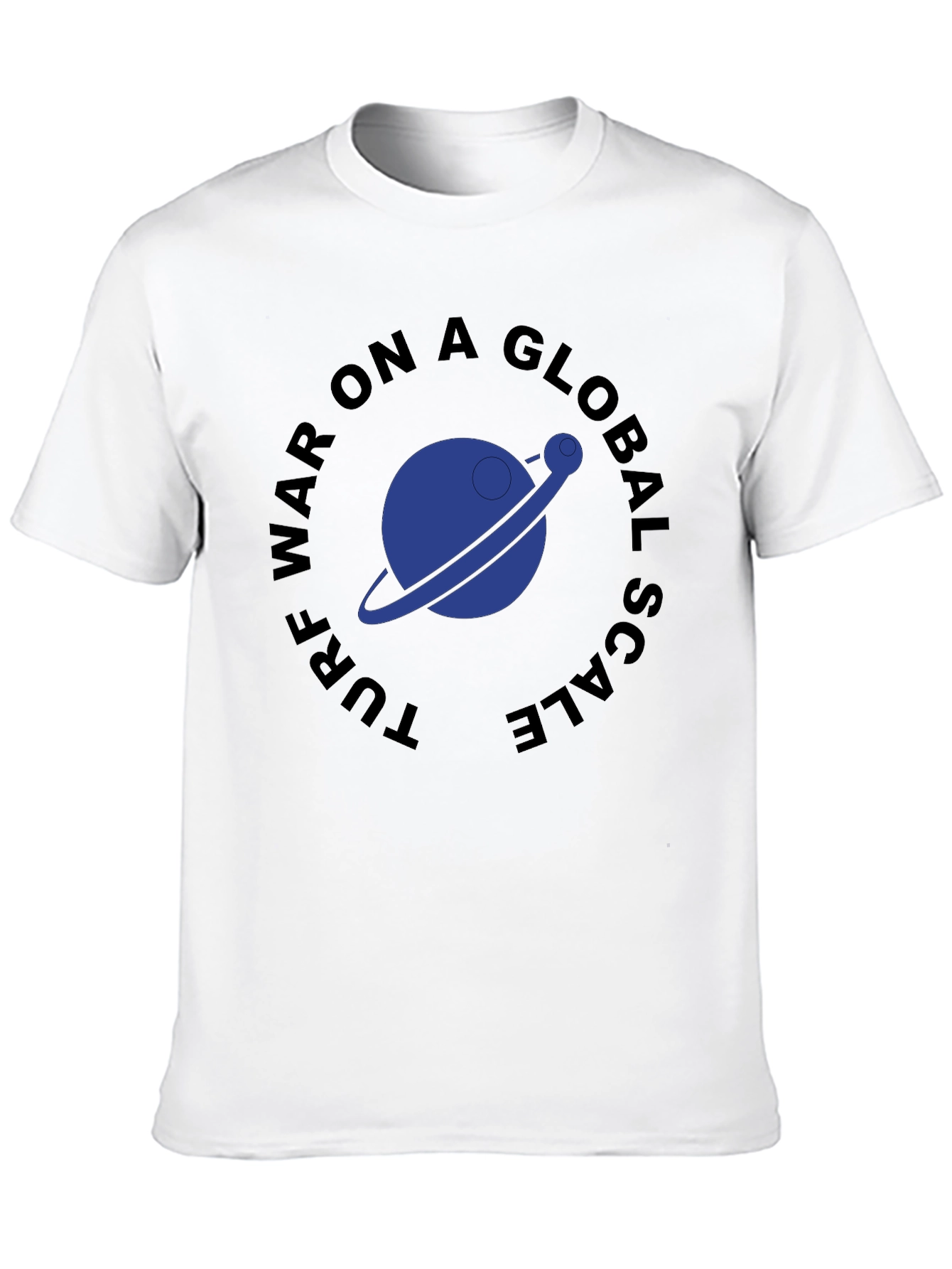 Black Turf War Global Scale Graphic T-Shirt view 10