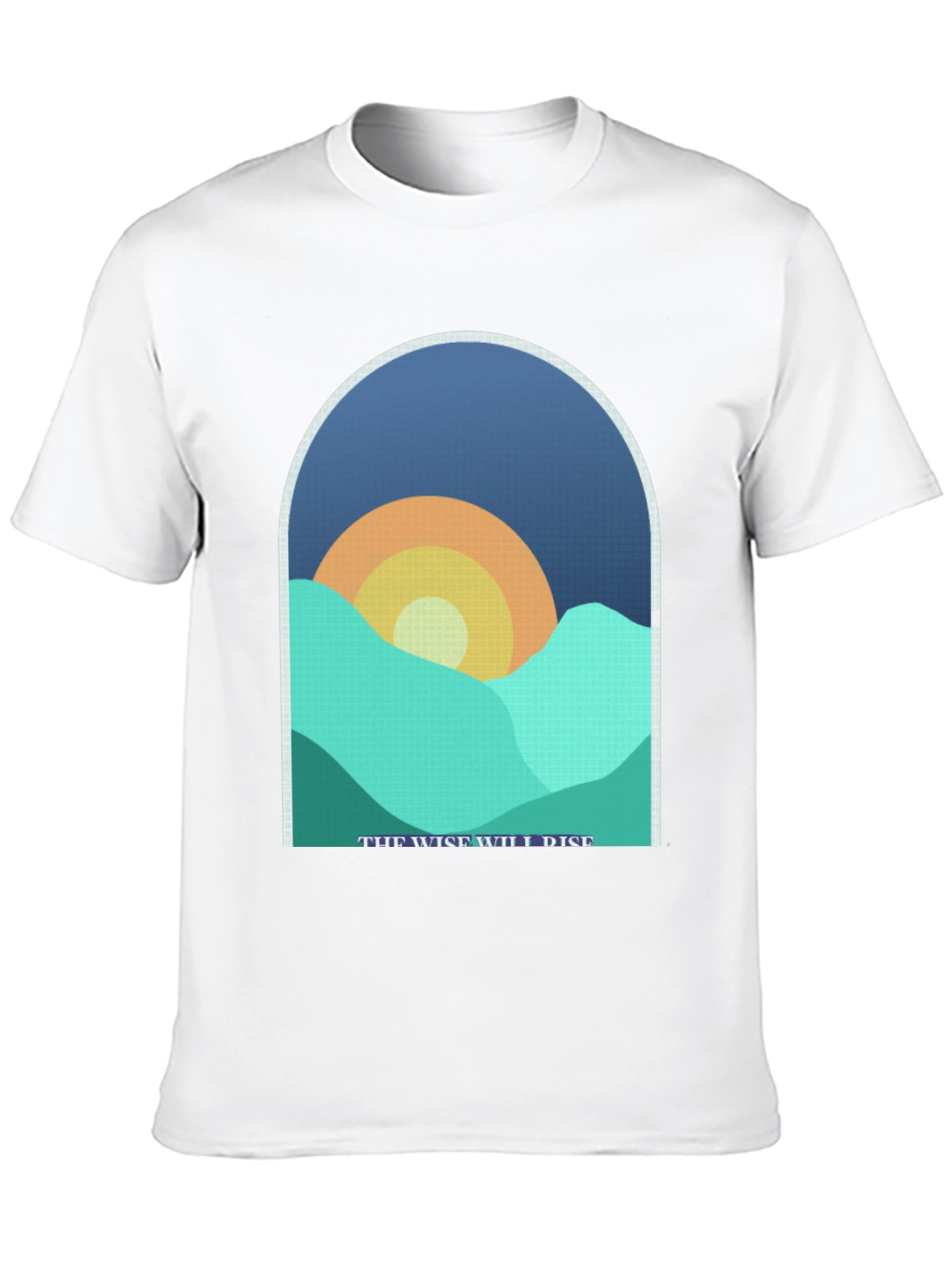 Black The Wise Will Rise Graphic T-Shirt view 10