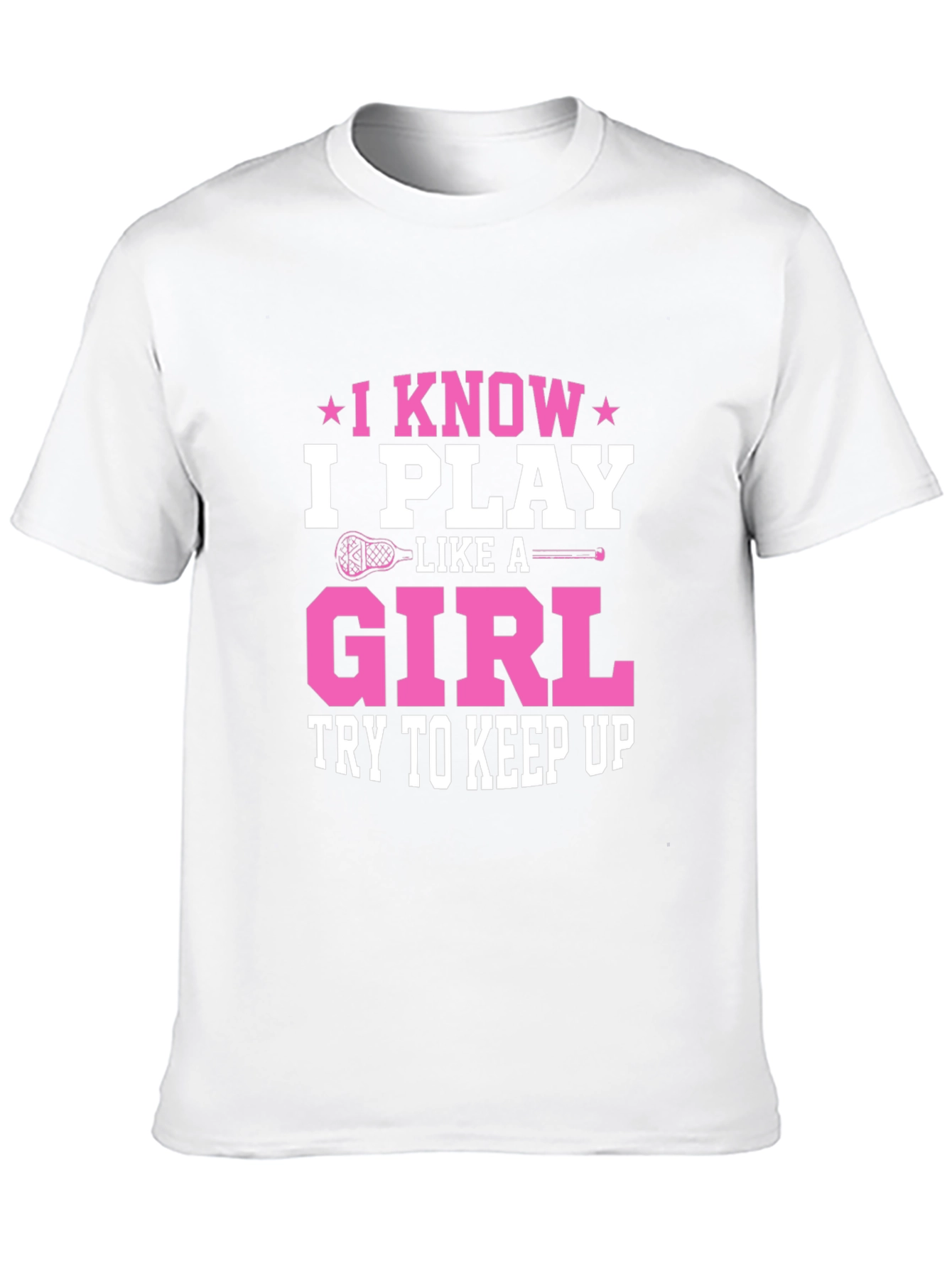 Black I Know I Play Like A Girl T-Shirt view 10