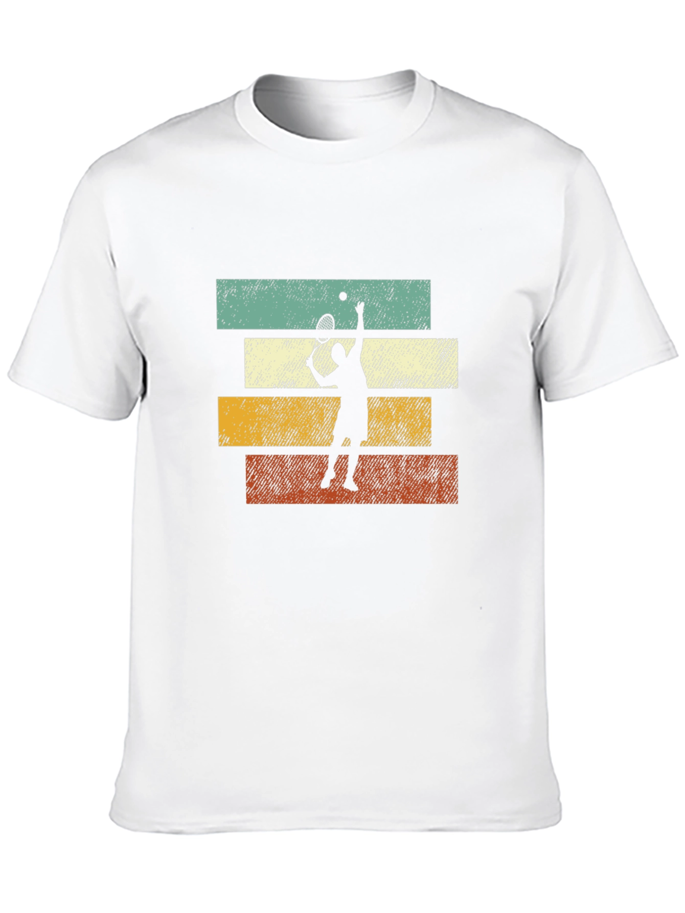 Black Vintage Tennis Player Graphic Tee view 10
