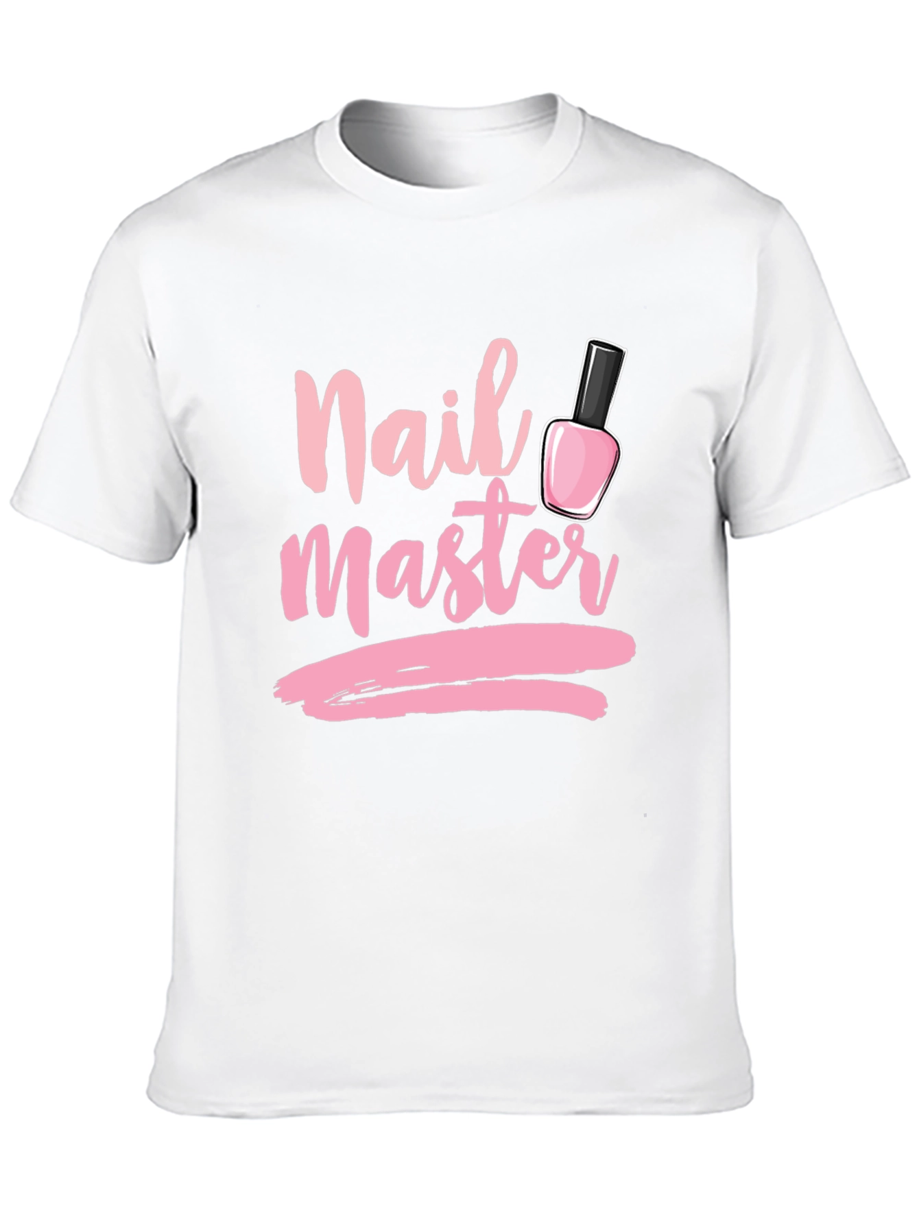 Black Nail Master T-Shirt - Stylish Manicure Design view 10
