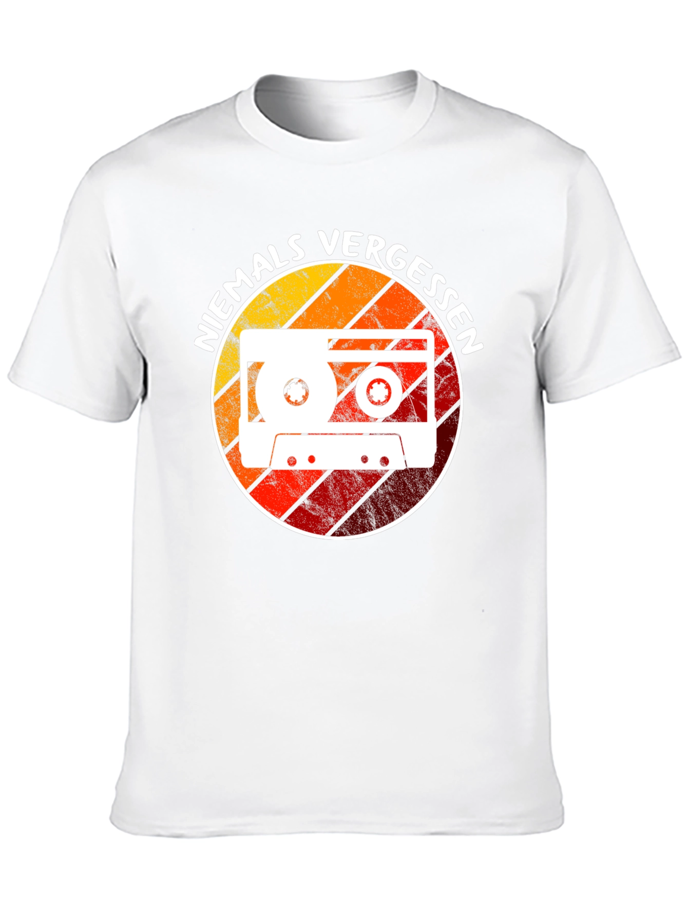 Black Never Forget Cassette Tape Graphic Tee - Retro Style view 10