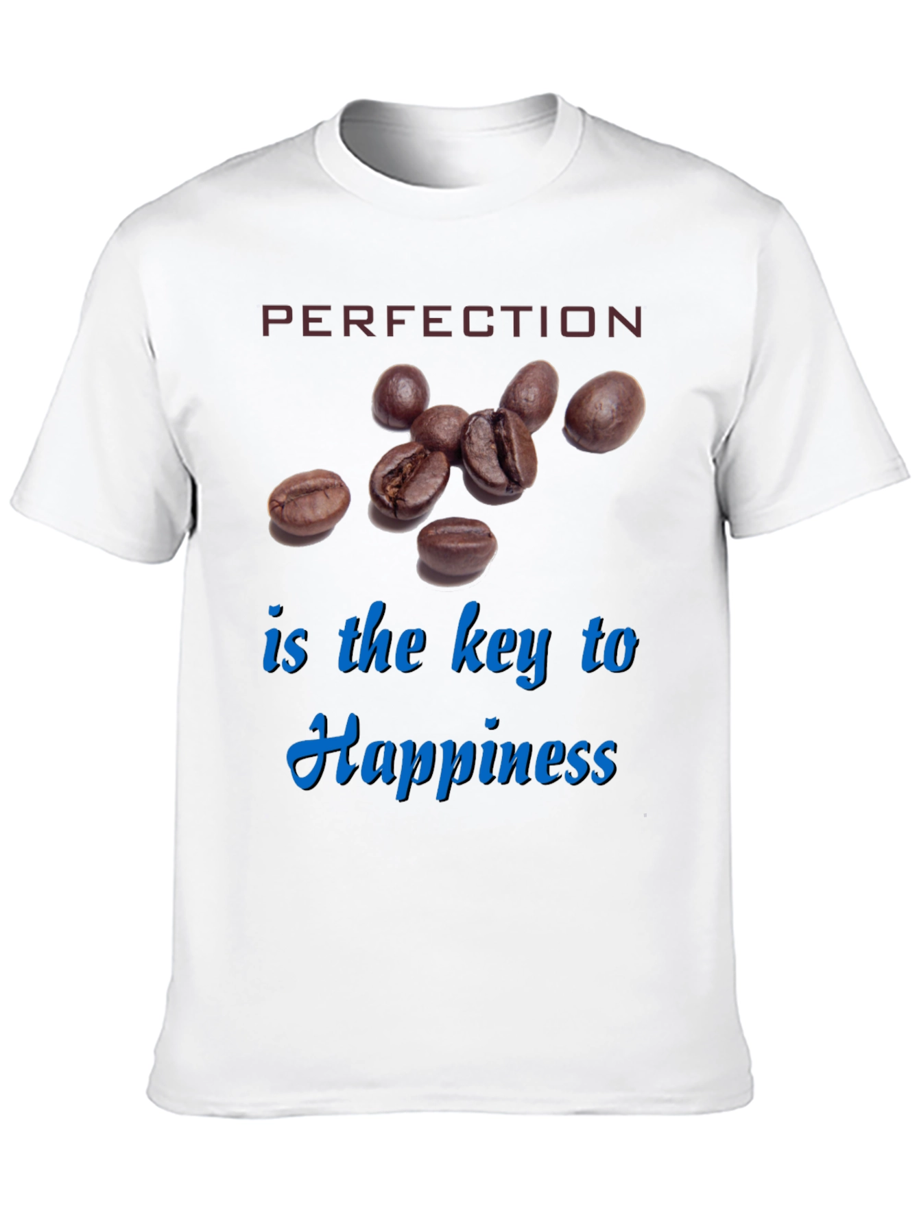 Black Perfection is Key Coffee Graphic Tee view 10