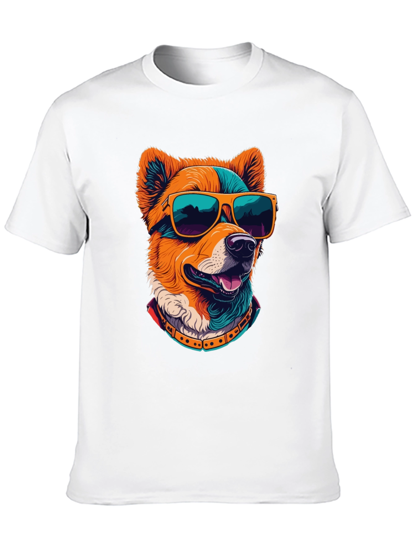 Cool Dog Graphic Tee - Black T-Shirt - 10