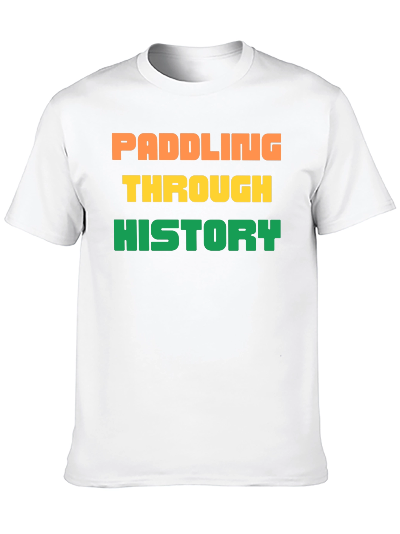 Black Paddling Through History Tee view 10