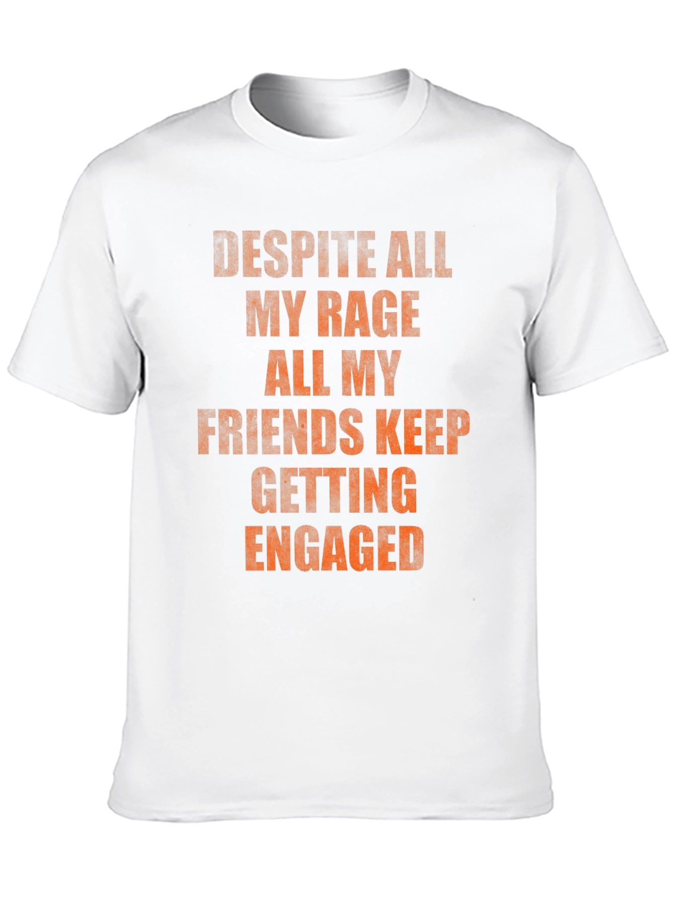 Black Rage Friends Engaged Graphic Tee view 10