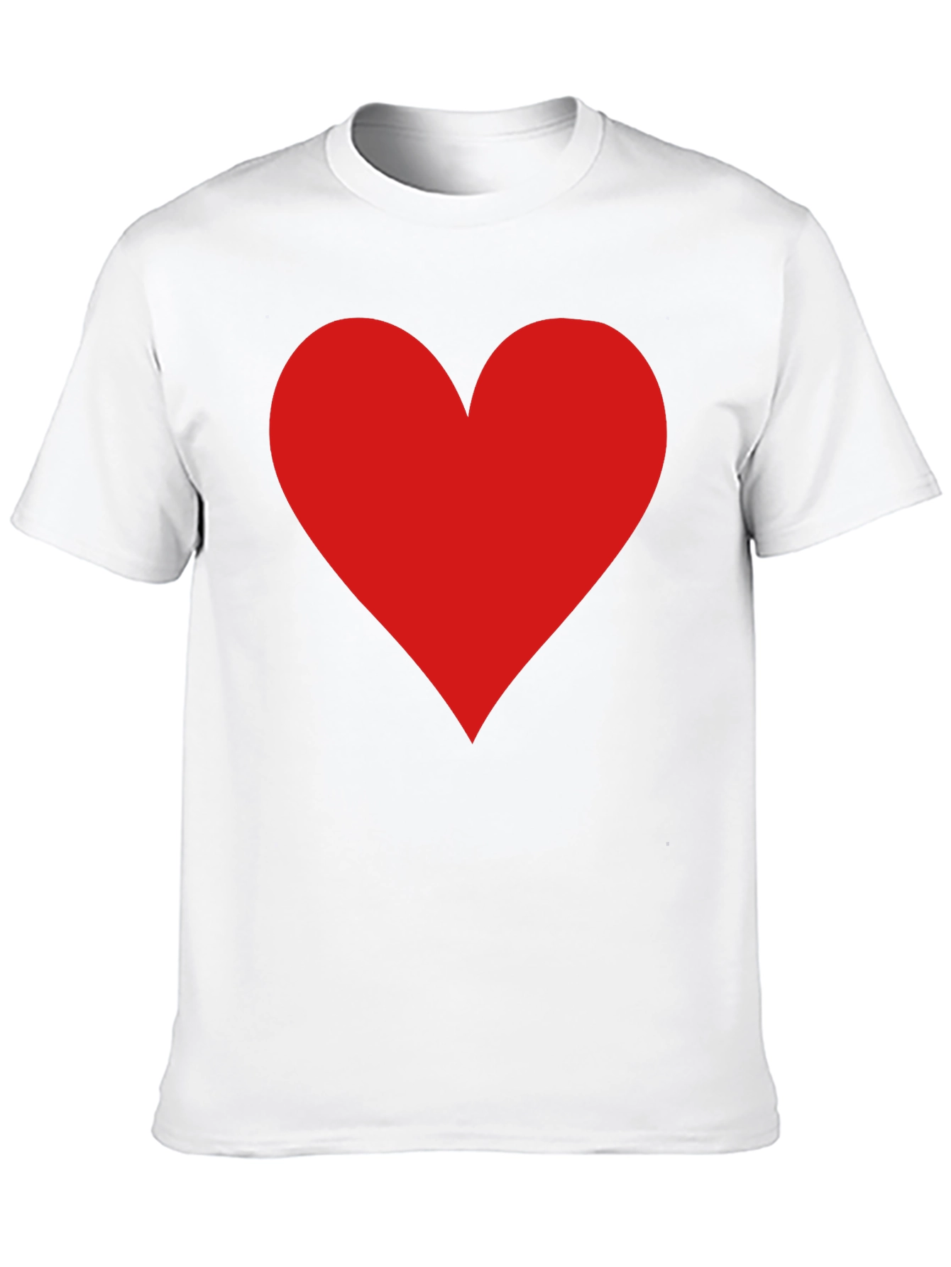 Black Red Heart Graphic Black T-Shirt - Love Tee view 10