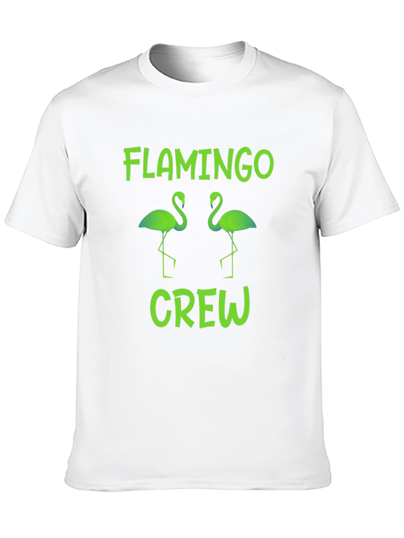 Black Flamingo Crew Graphic T-Shirt - Fun Summer Tee view 10