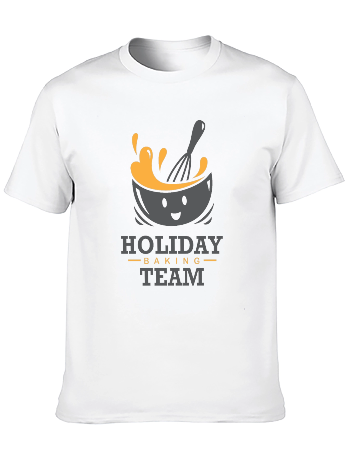 Black Holiday Baking Team T-Shirt view 10