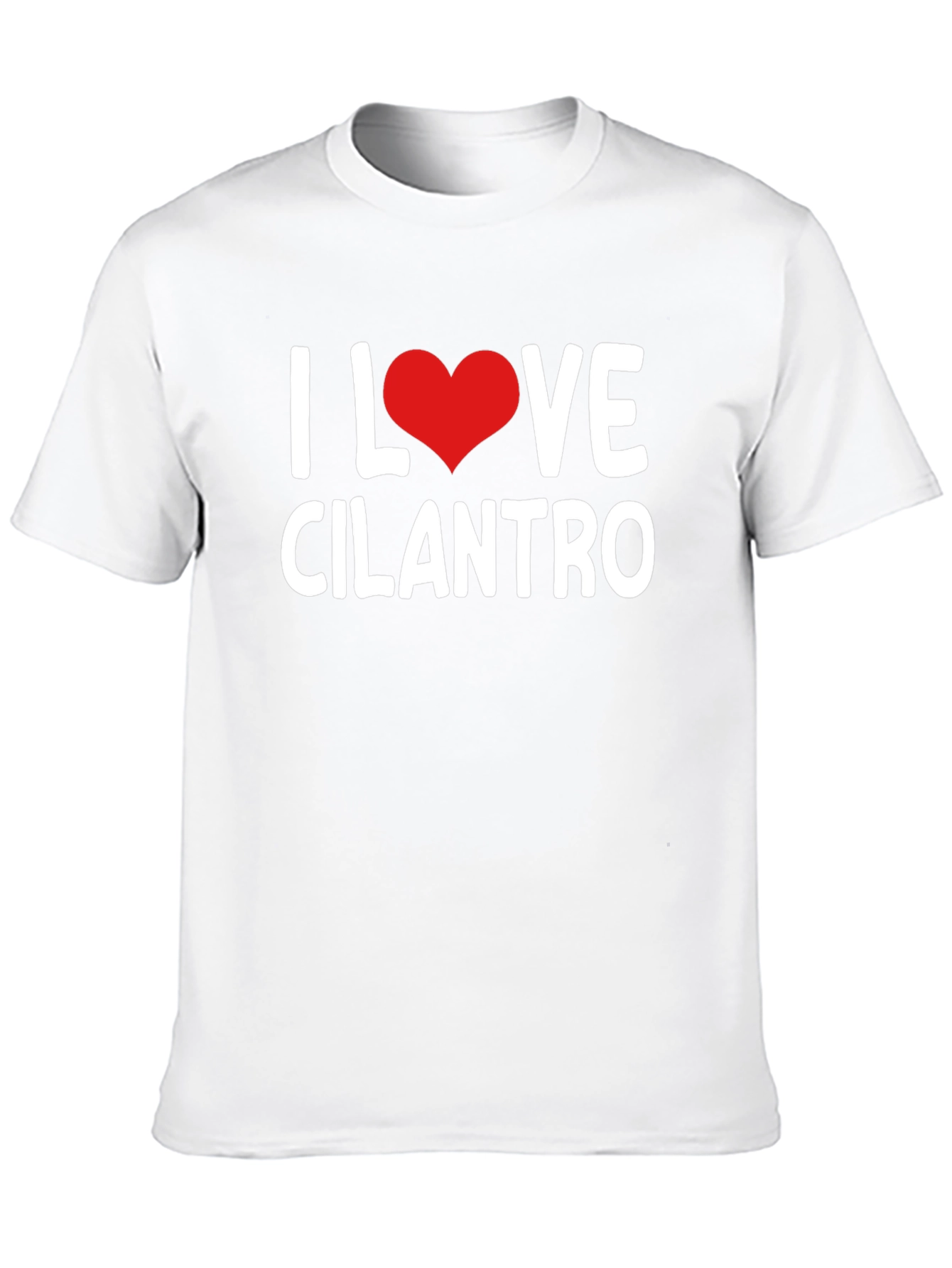 Black I Love Cilantro Graphic T-Shirt view 10