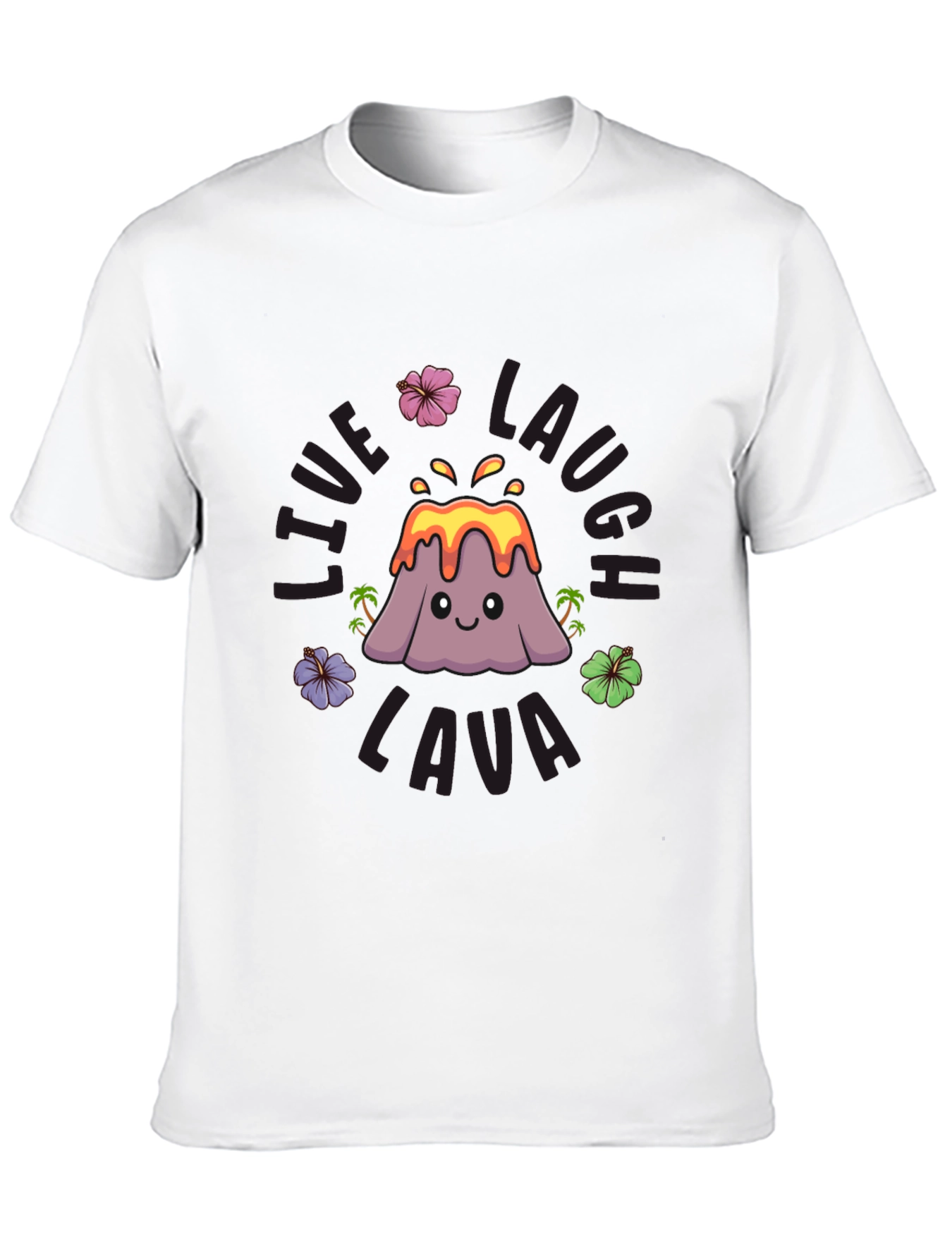 Black Live Laugh Lava Graphic T-Shirt view 10